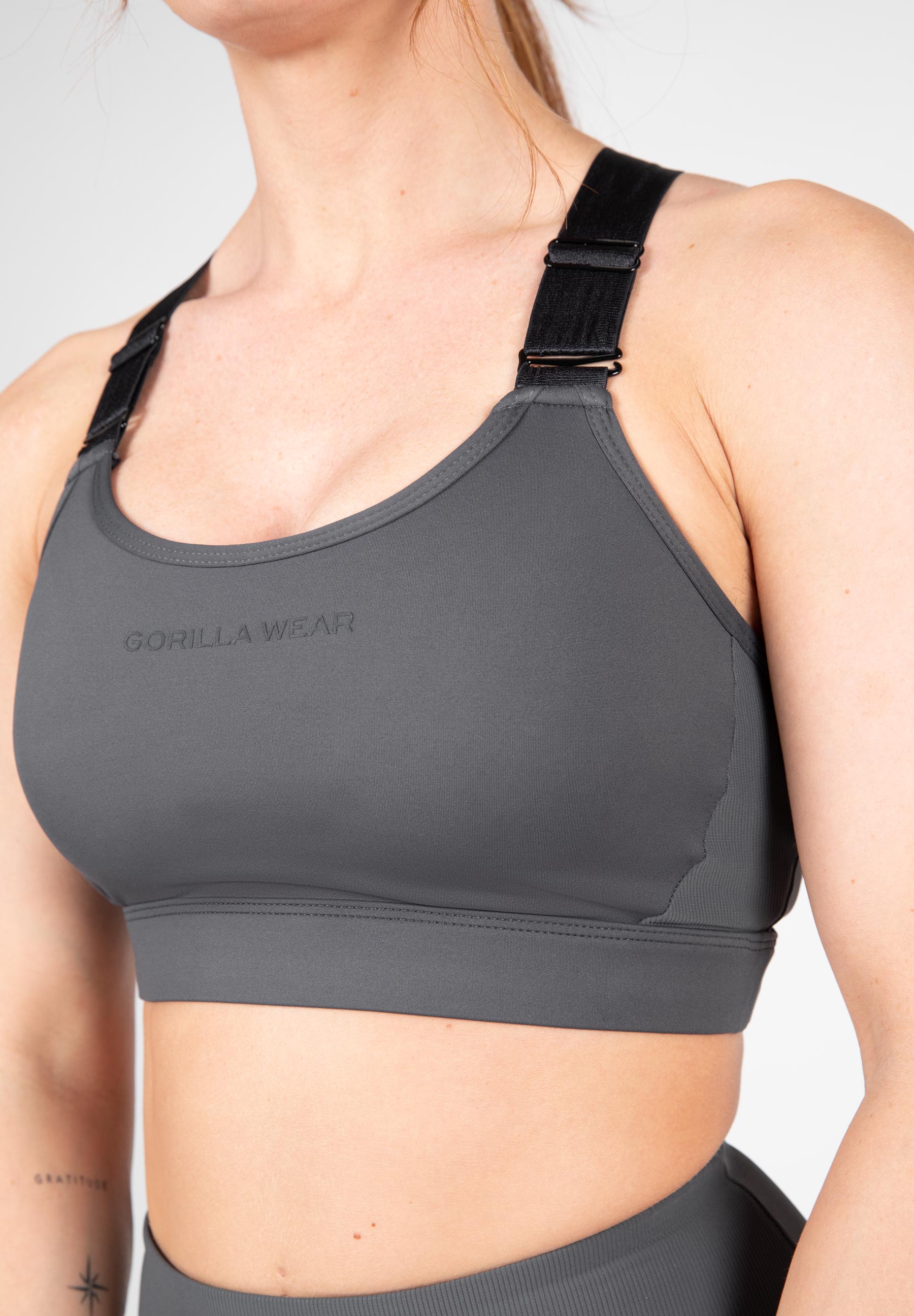 Monroe Sports Bra, grey - 8