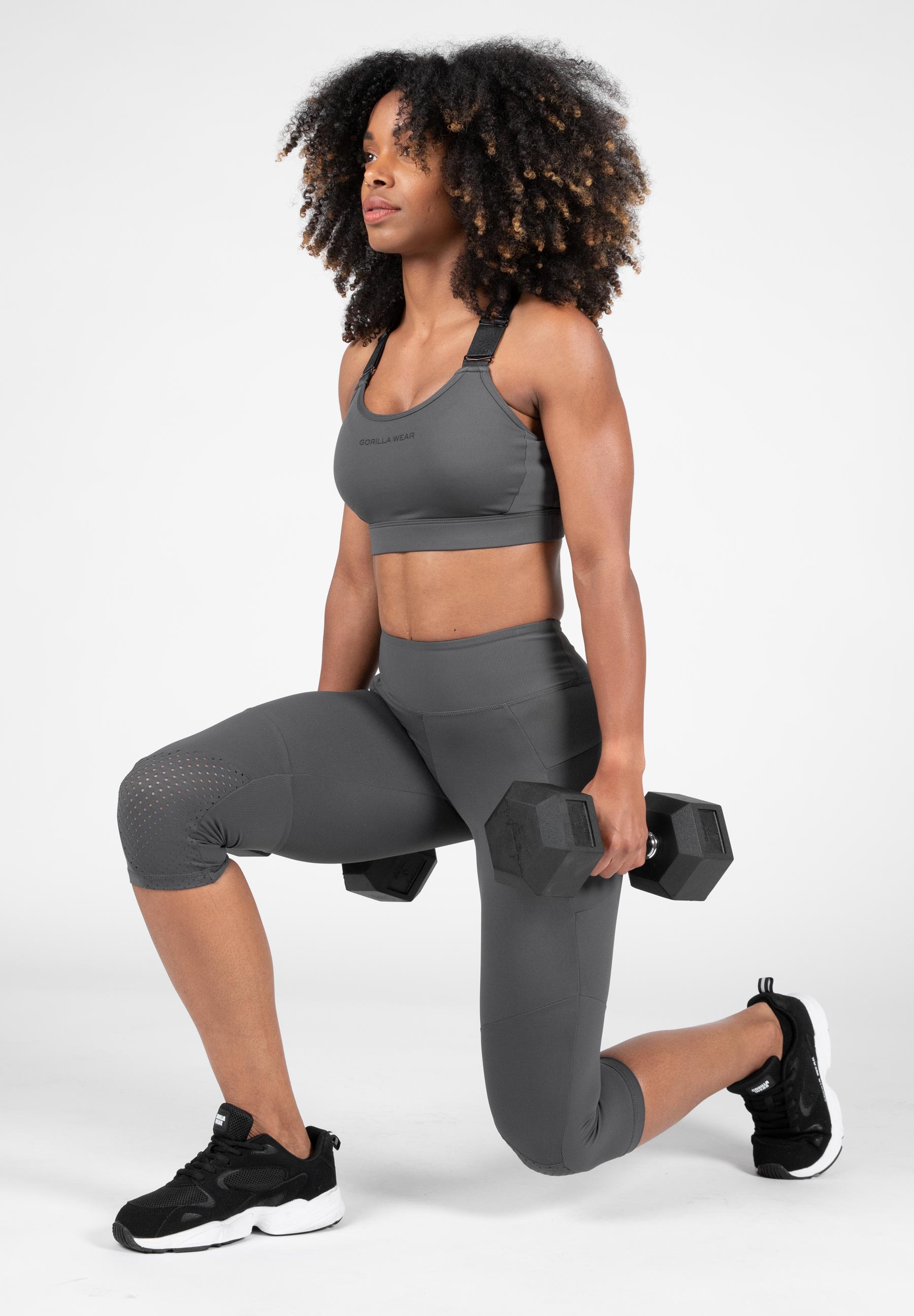Monroe Cropped Leggings, grey - 5