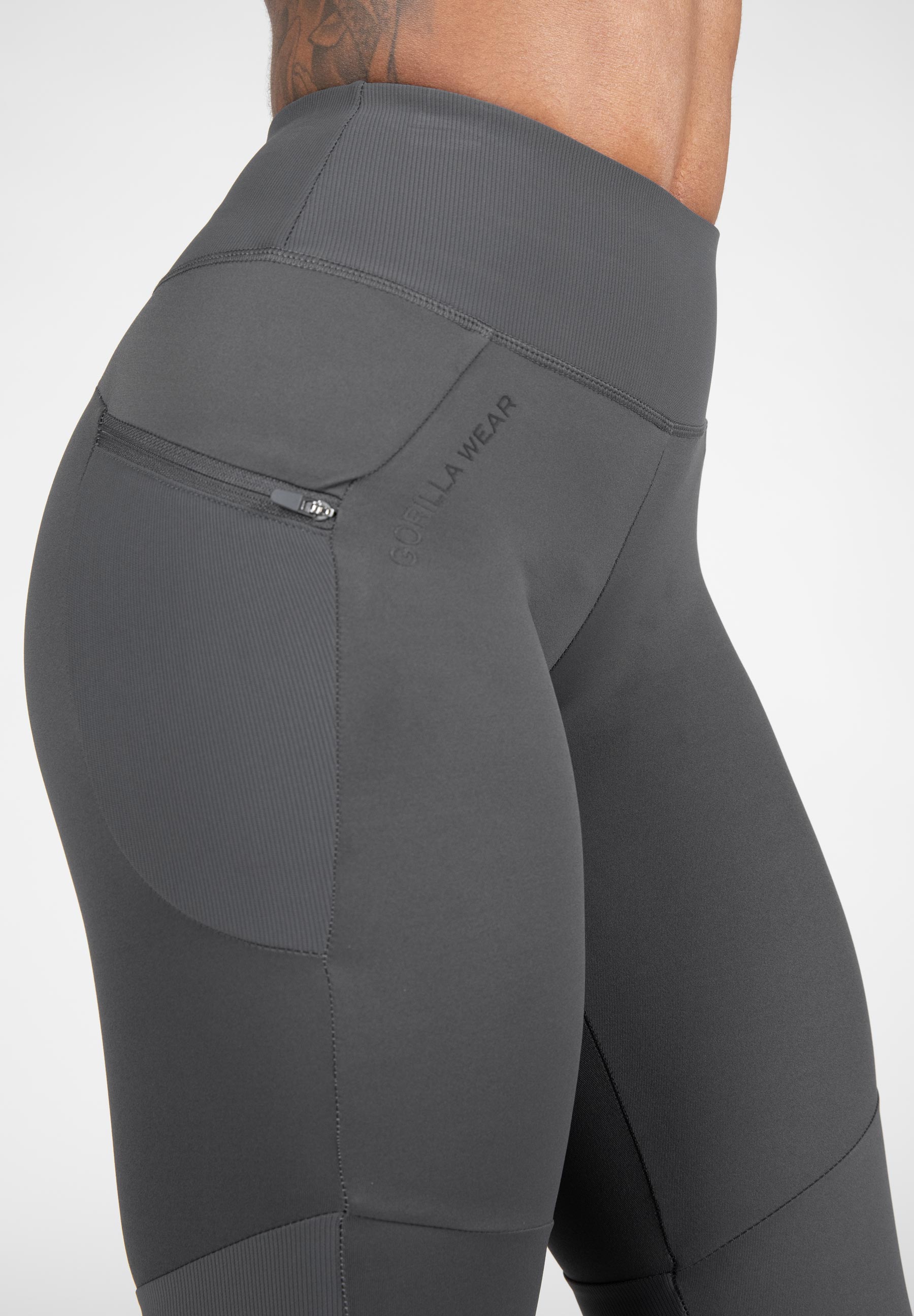 Monroe Cropped Leggings, grey - 9