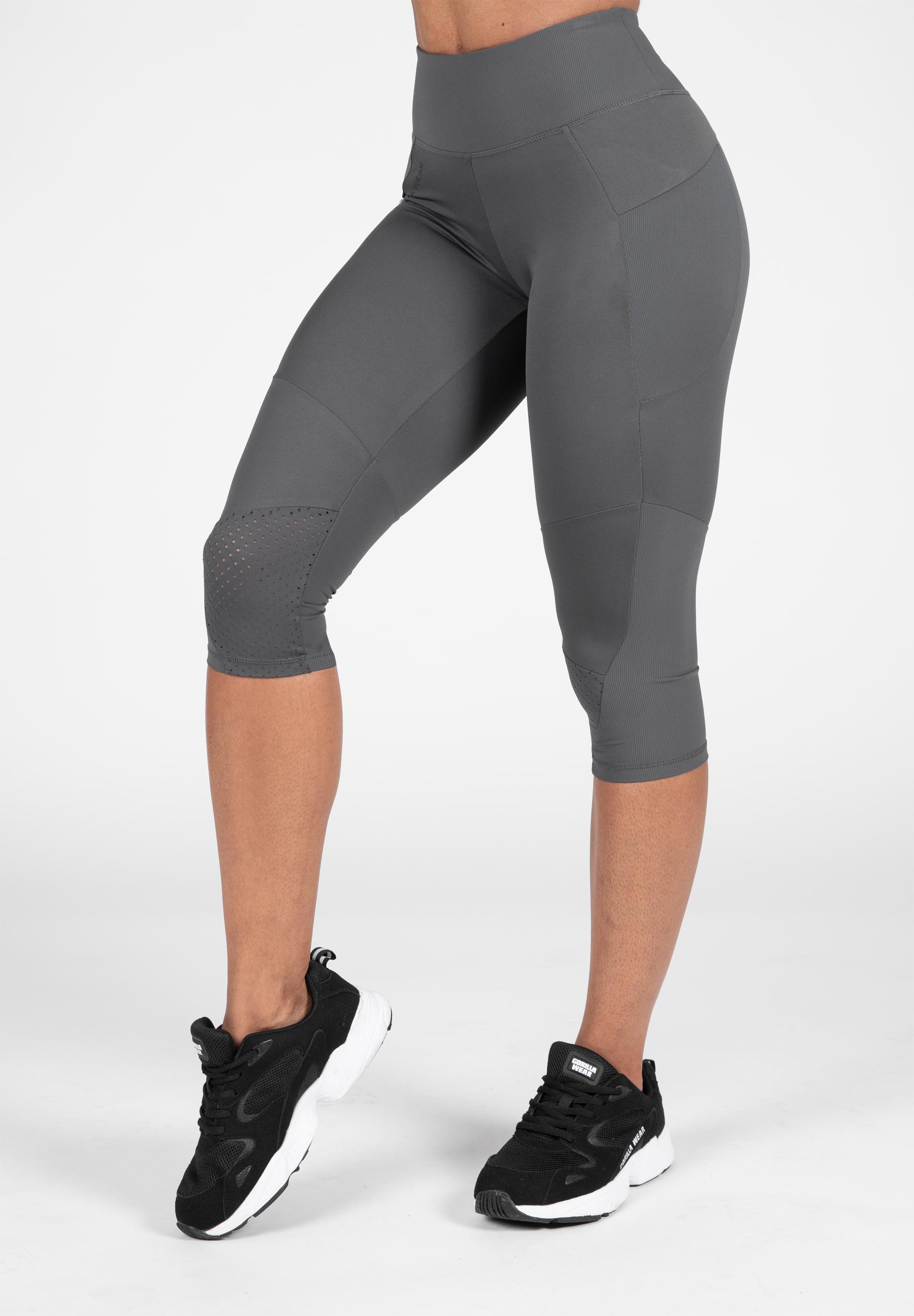 Monroe Cropped Leggings, grey - 12