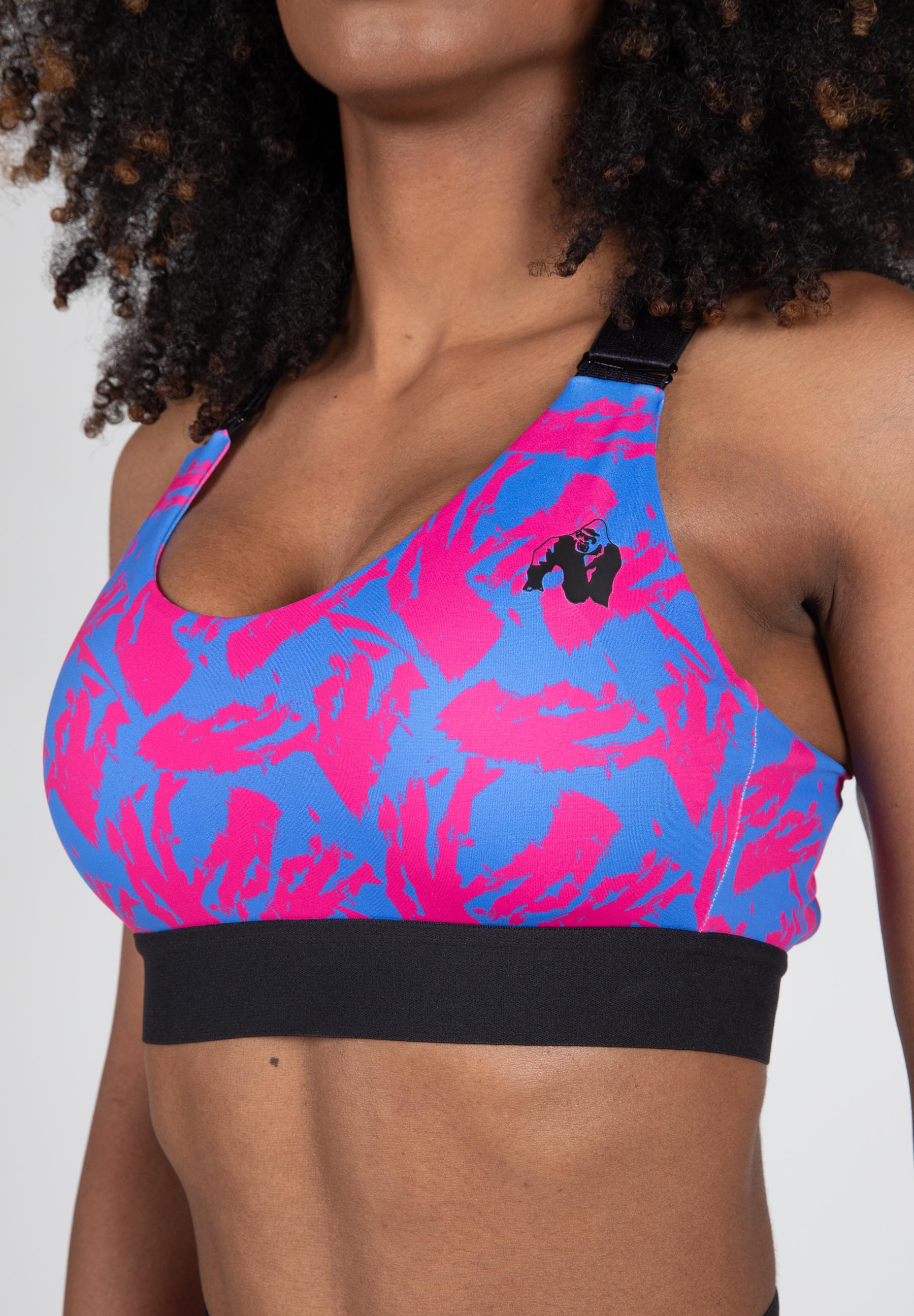 Colby Sports Bra, blue/pink - 8
