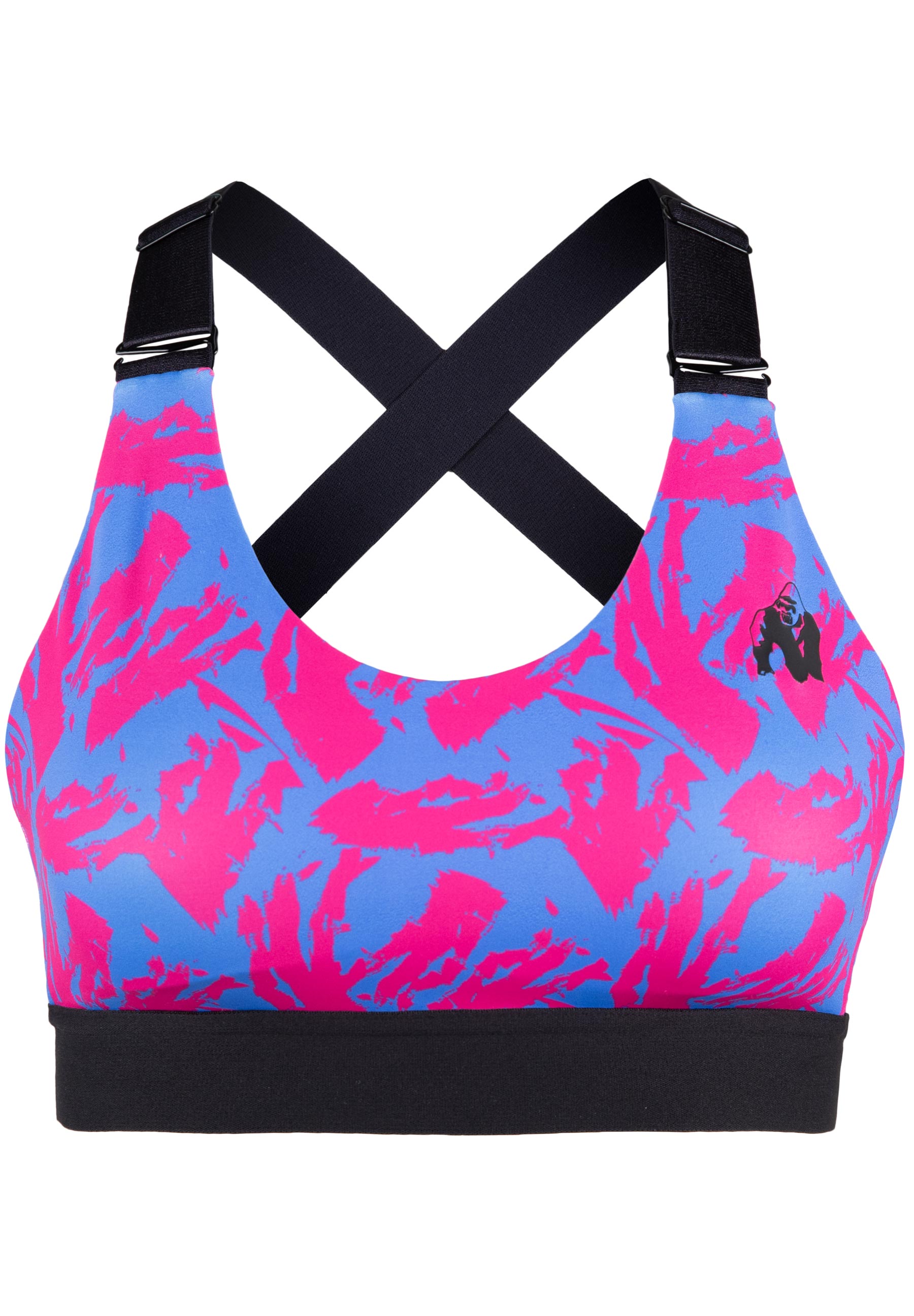 Colby Sports Bra, blue/pink - 5
