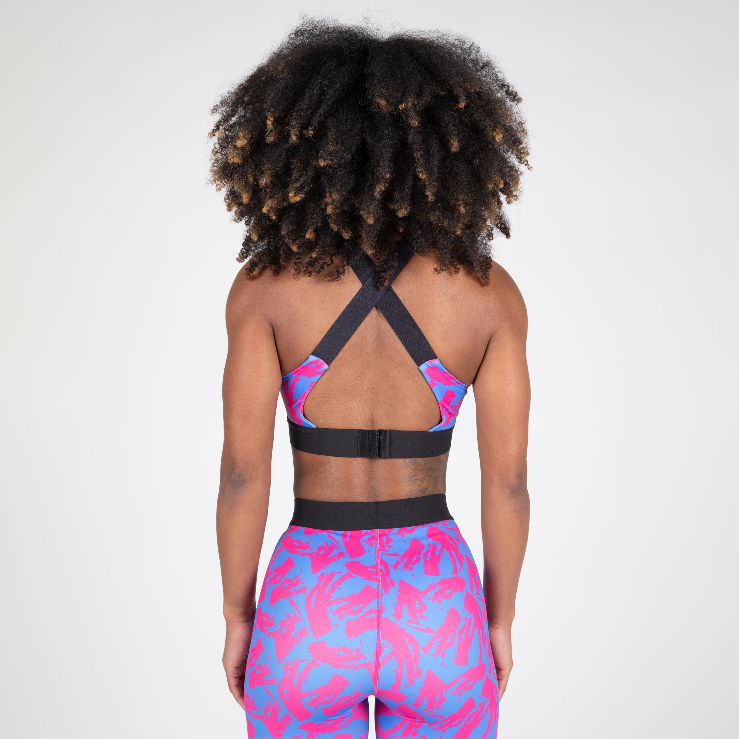 Colby Sports Bra, blue/pink - 2