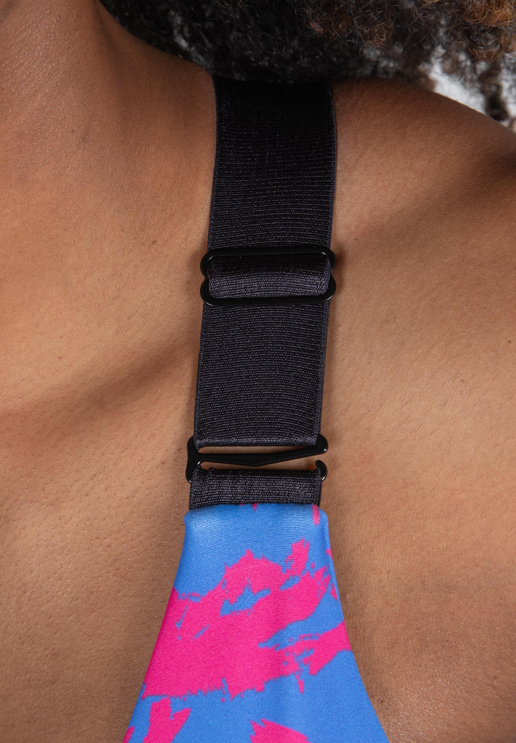 Colby Sports Bra, blue/pink - 10