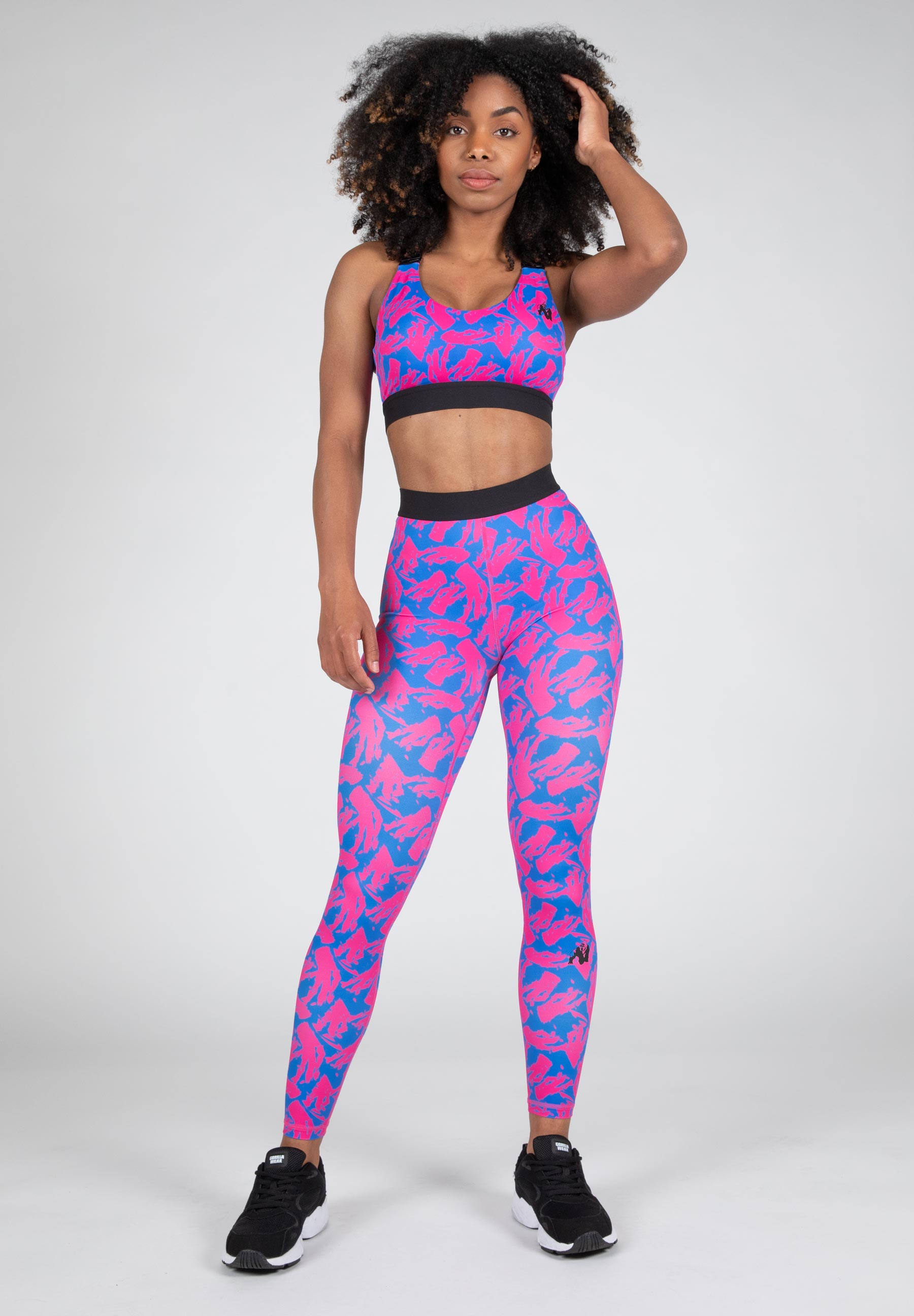 Colby Sports Bra, blue/pink - 11