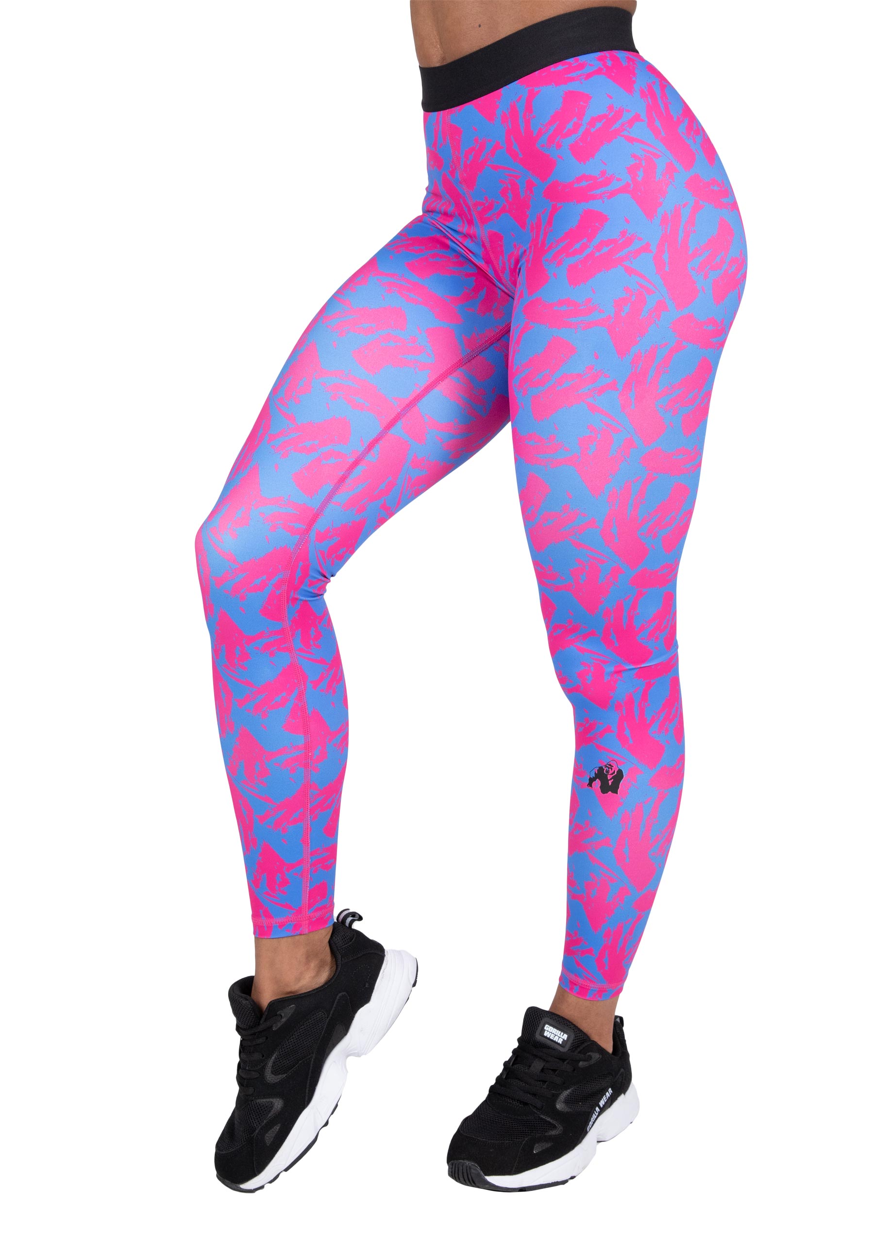 Colby Leggings, blue/pink - 12