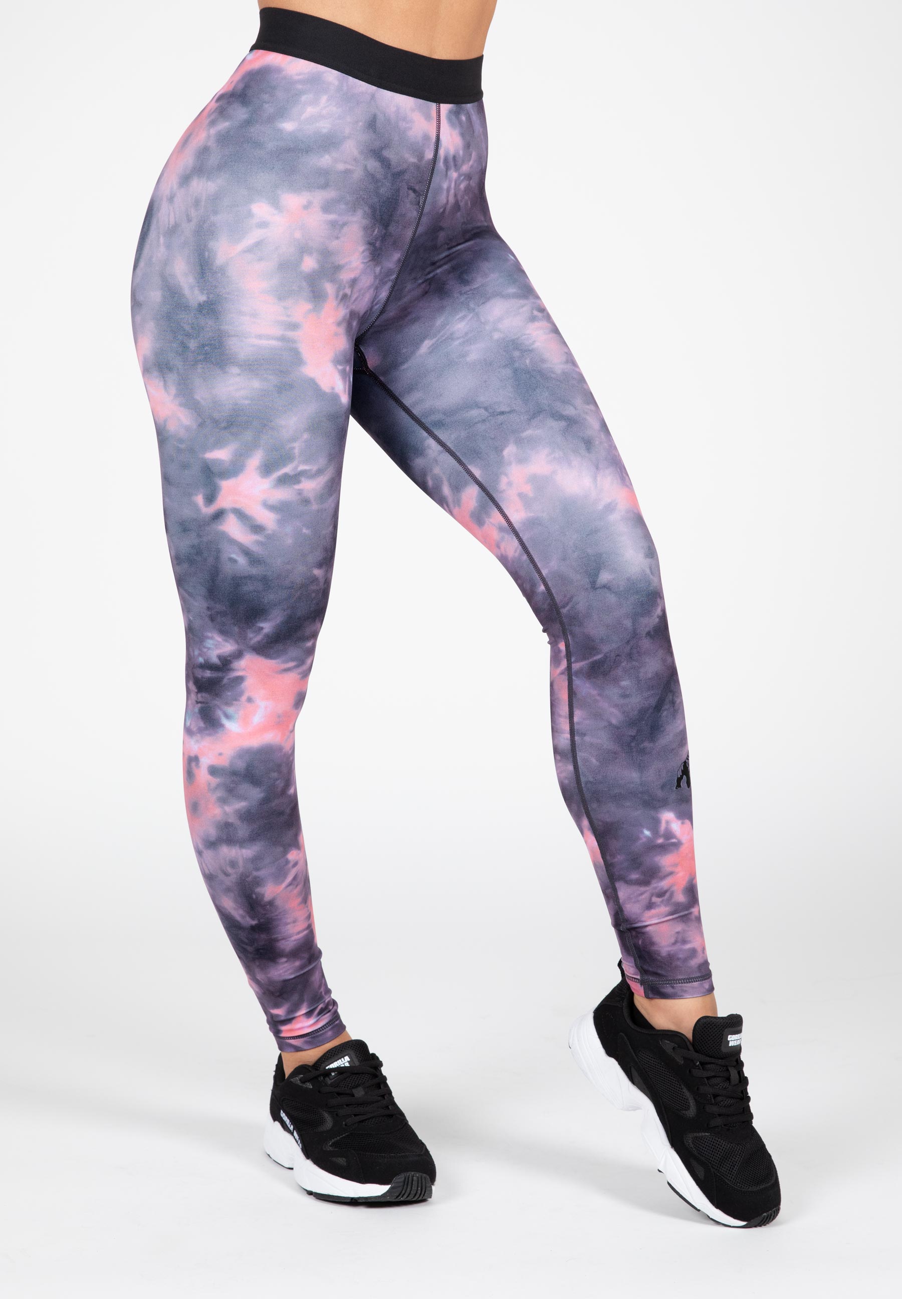 Colby Leggings, grey/pink - 8
