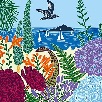 Sailing Boats, Greeting Card