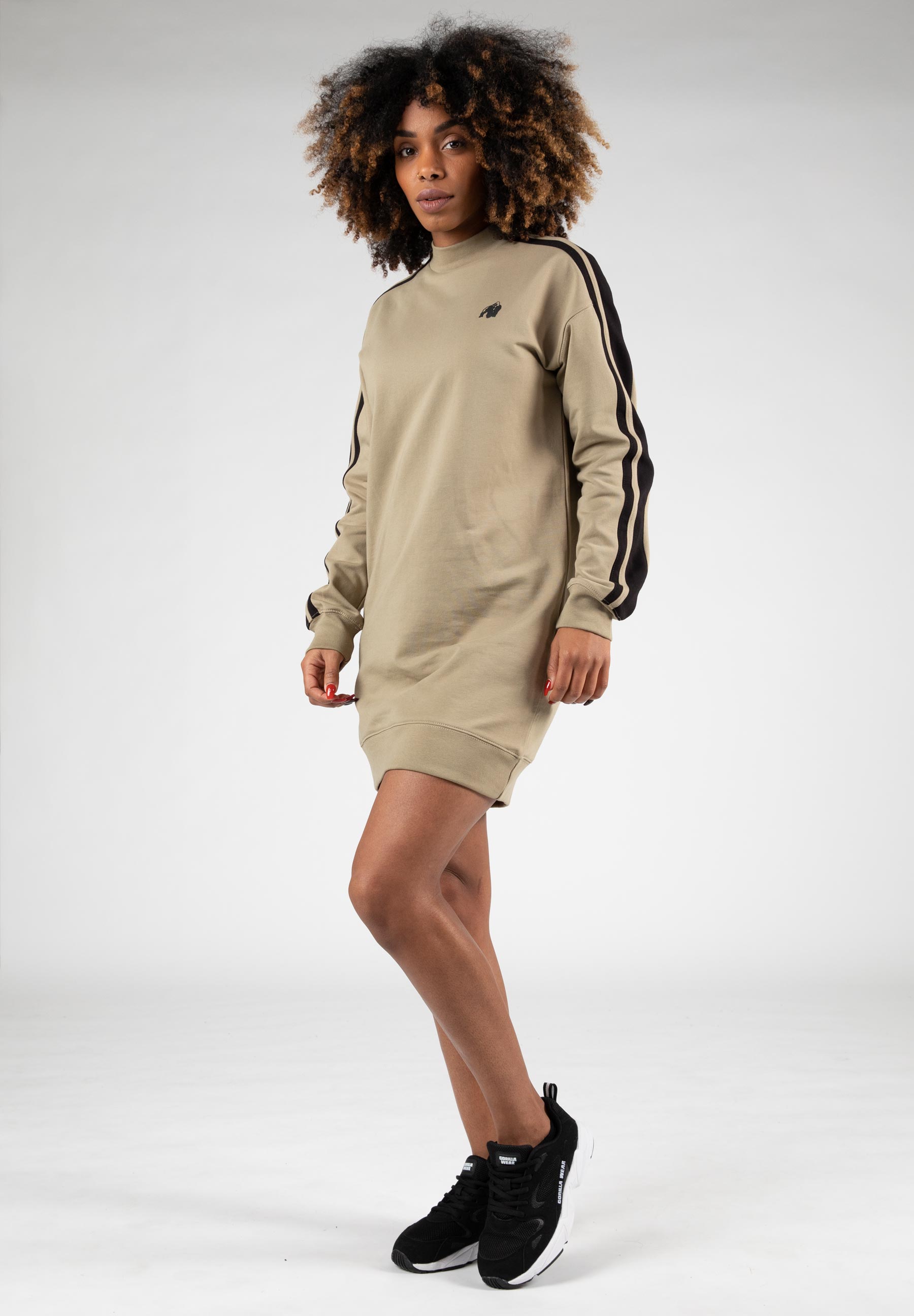 Isabella Sweatshirt Dress, beige - 9