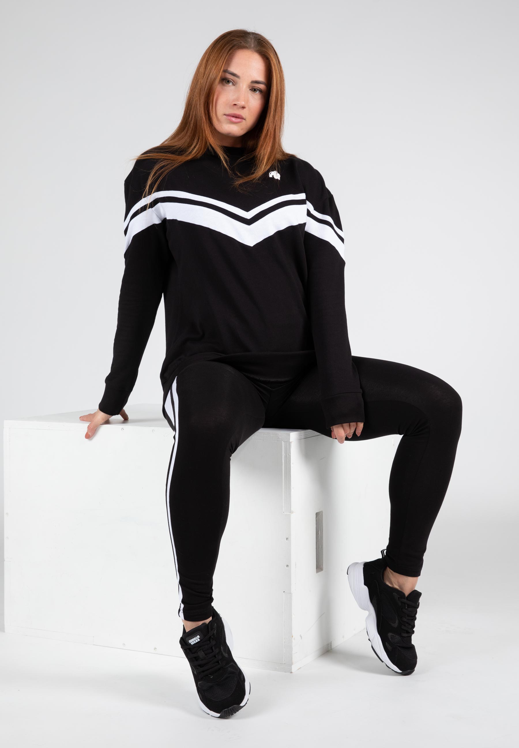 Hailey Oversized Sweatshirt, black - 9