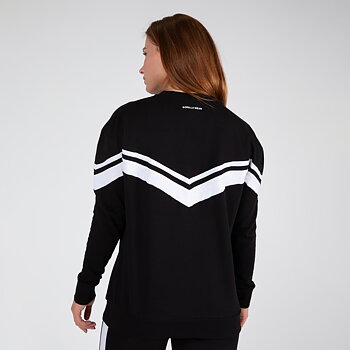 Hailey Oversized Sweatshirt, black