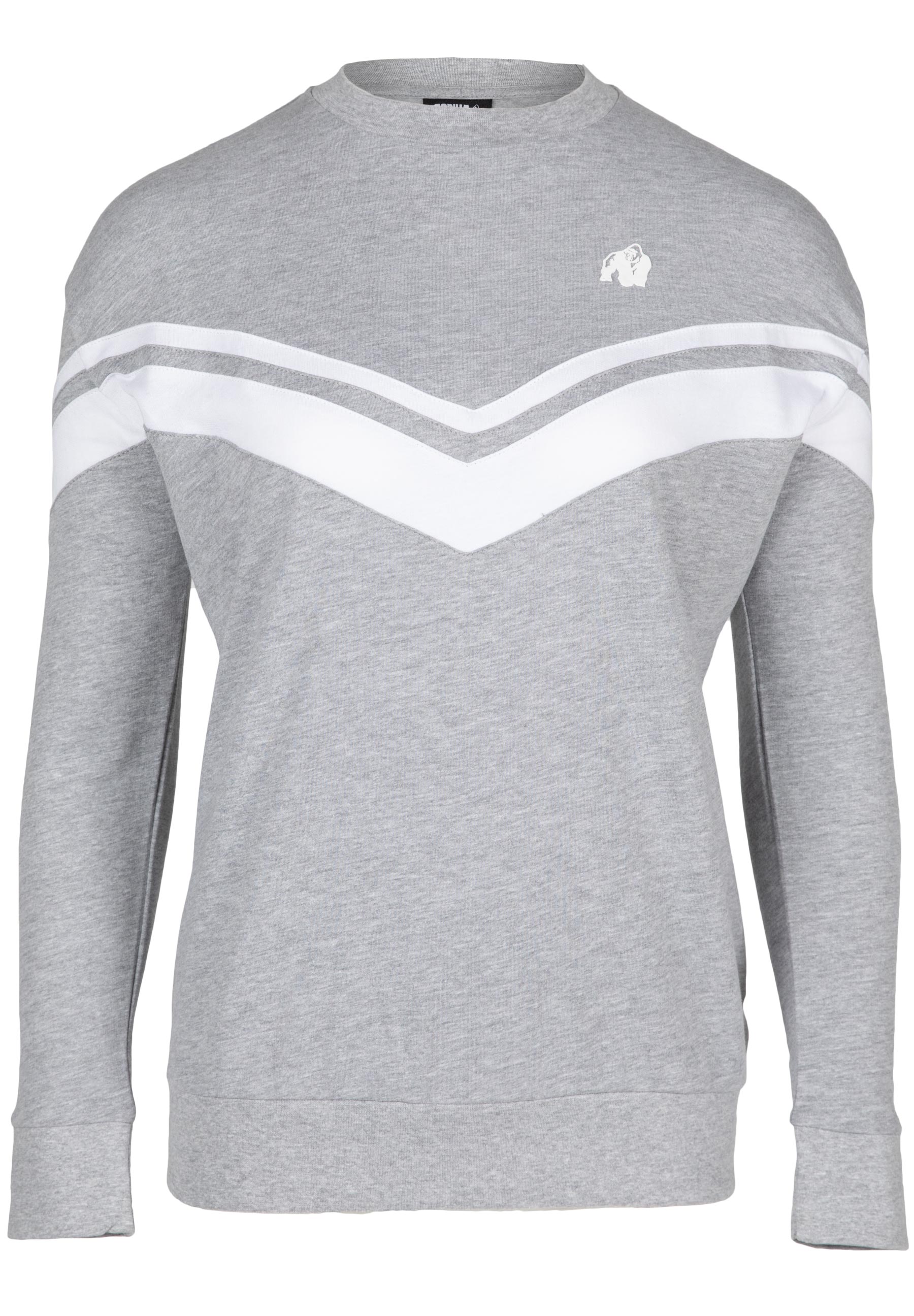 Hailey Oversized Sweatshirt, grey melange - 5