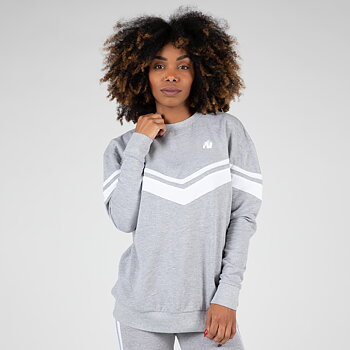 Hailey Oversized Sweatshirt, grey melange