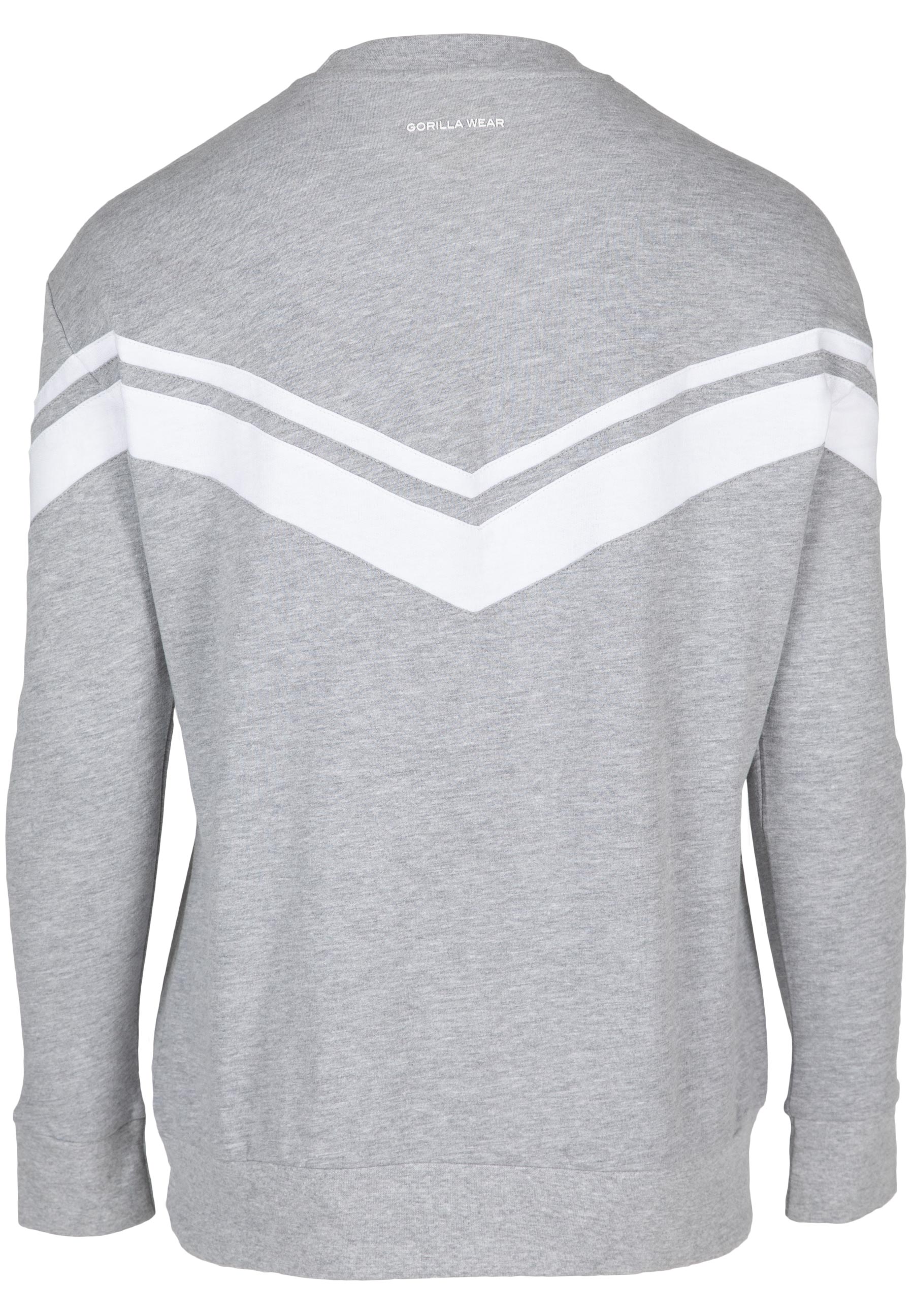 Hailey Oversized Sweatshirt, grey melange - 6