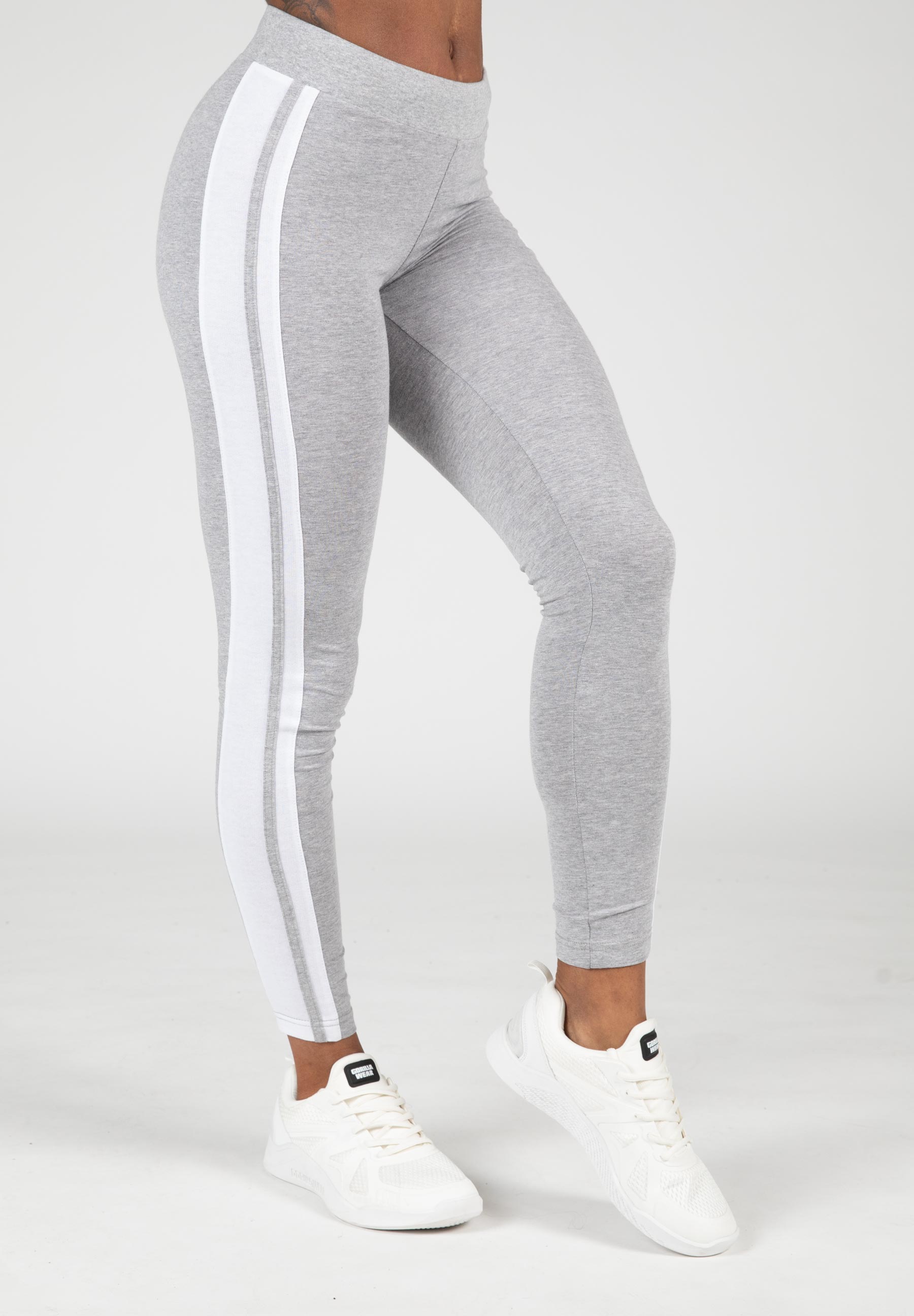 Hailey Leggings, grey melange - 7