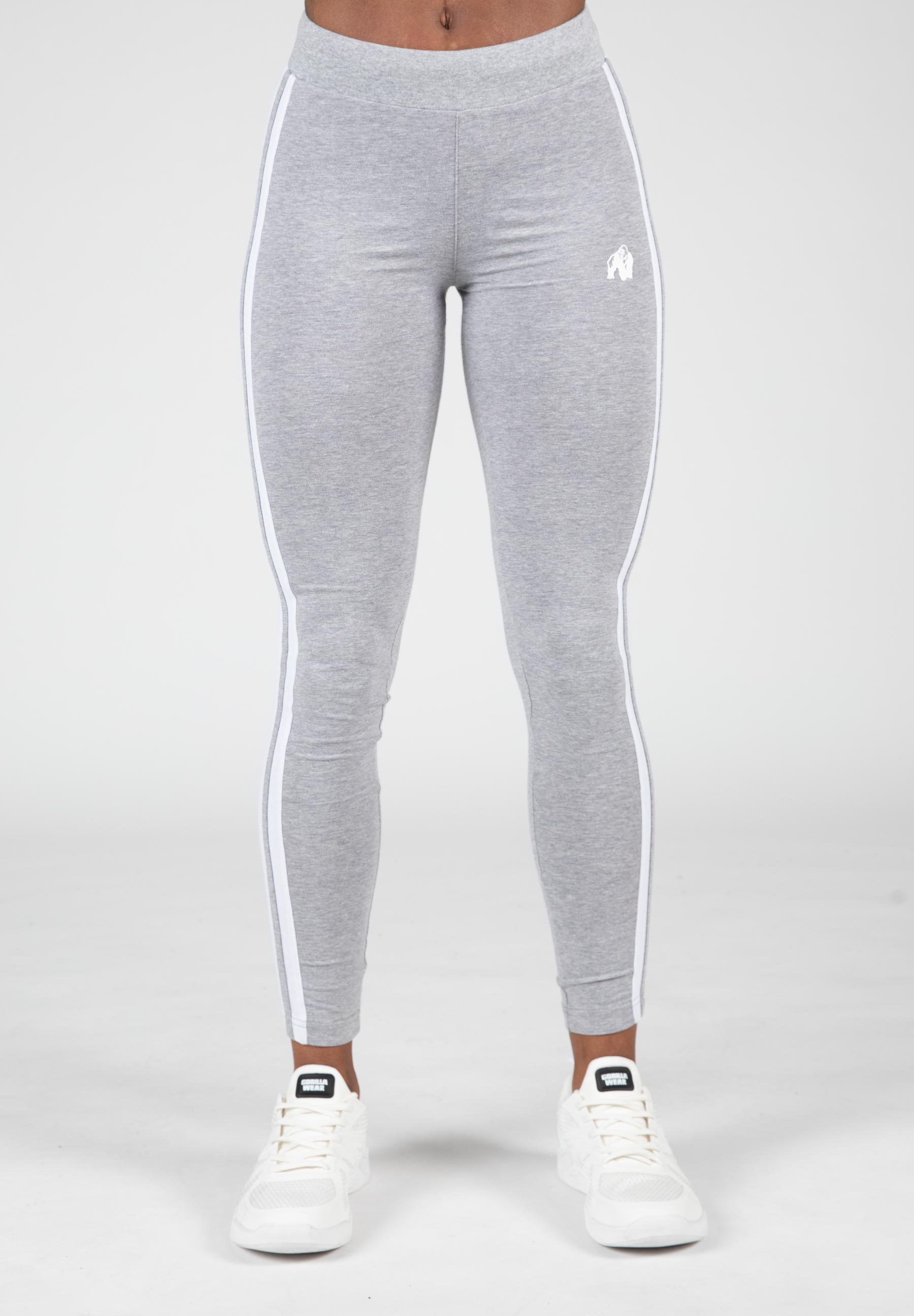 Hailey Leggings, grey melange - 4