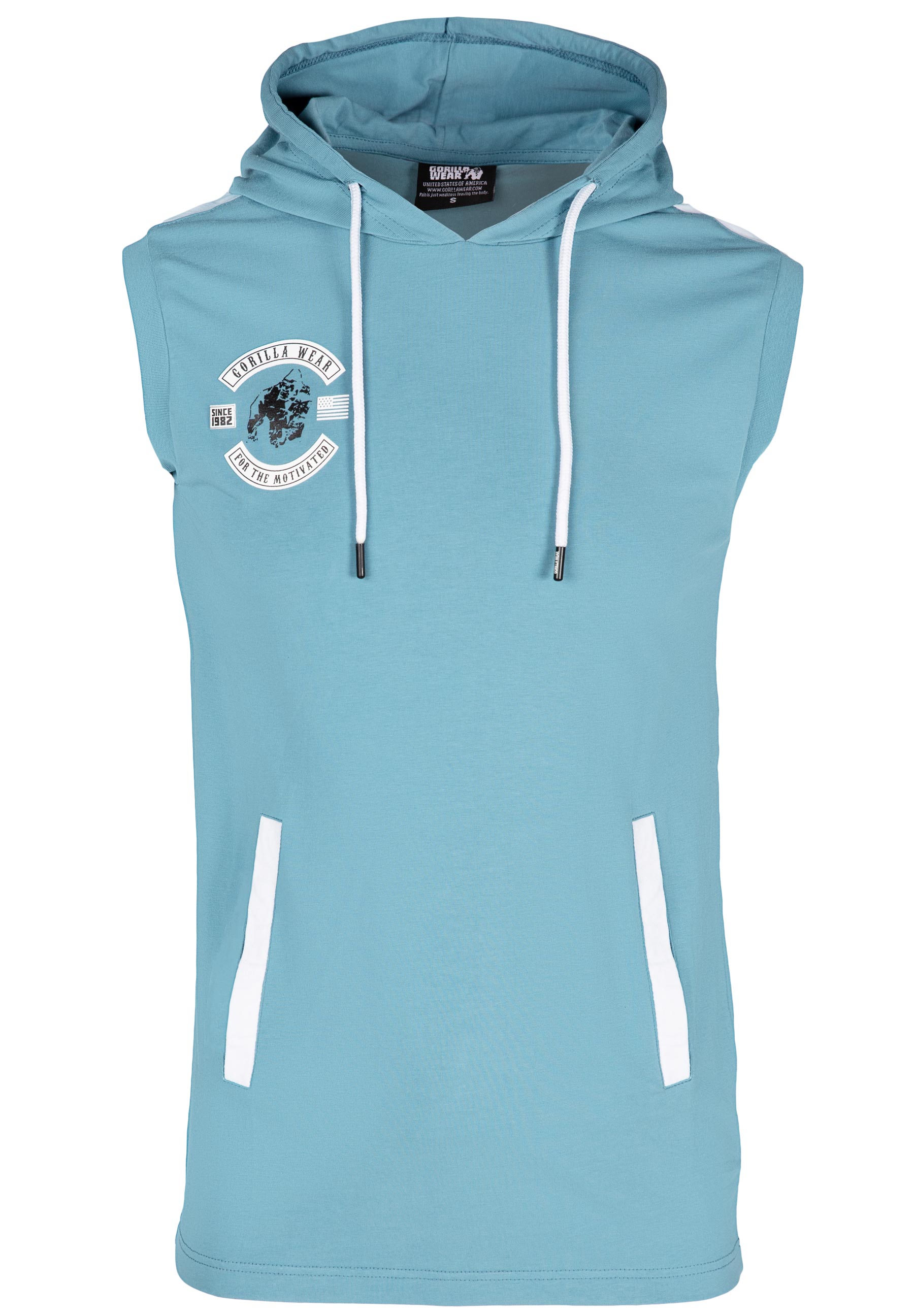 Oswego S/L Hooded T-Shirt, blue - 4