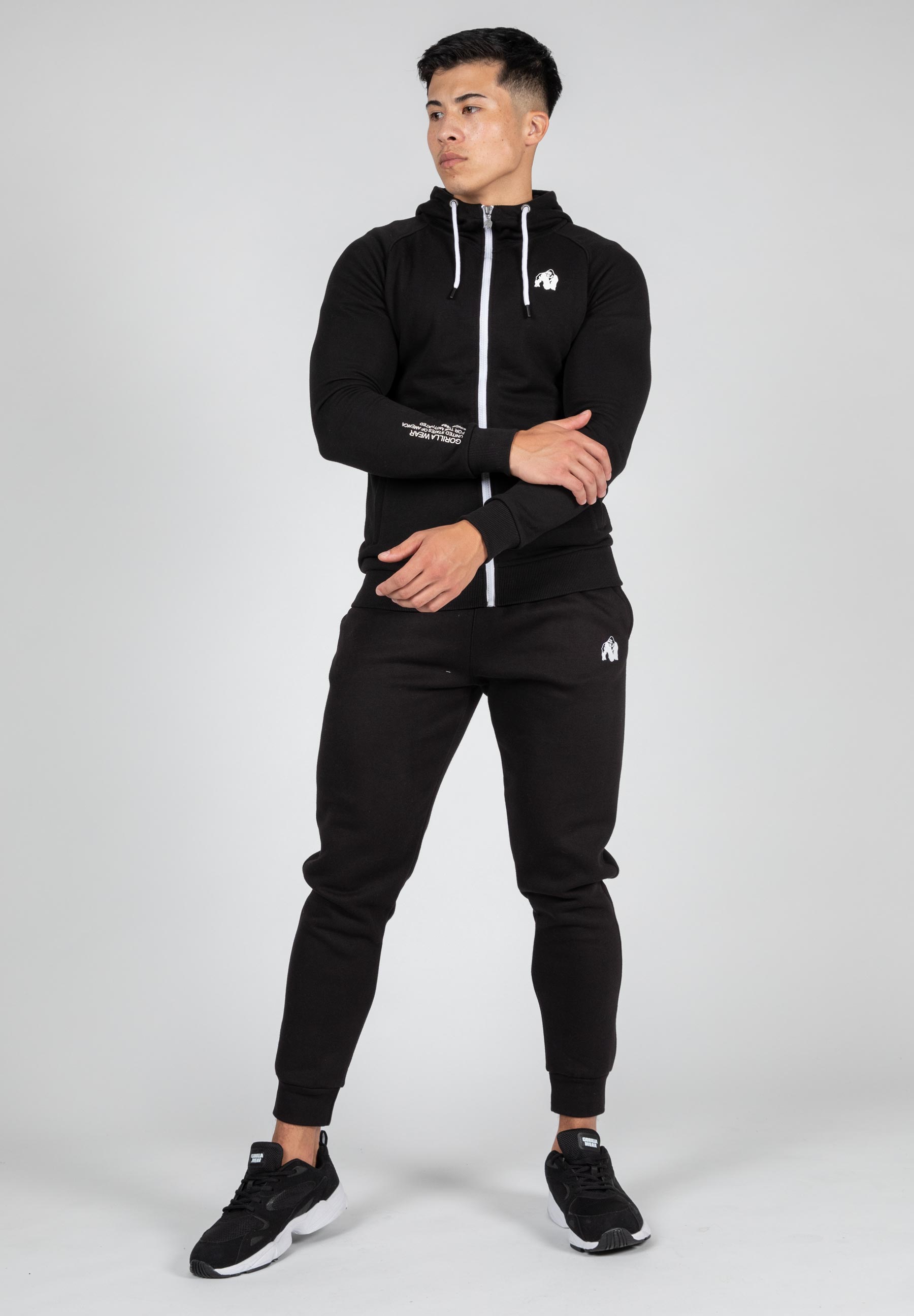 Payette Zipped Hoodie, black - 9