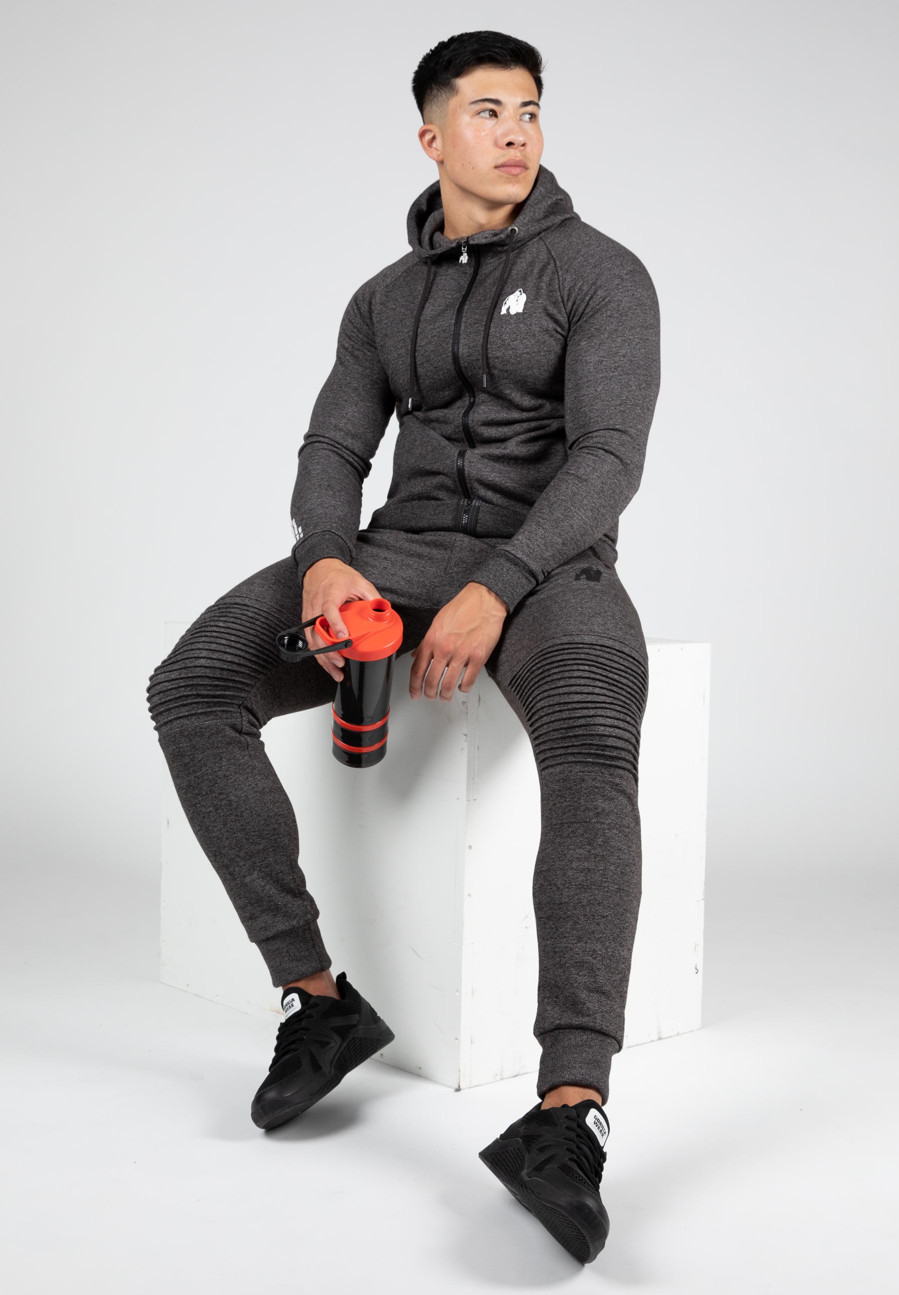 Payette Zipped Hoodie, grey - 9