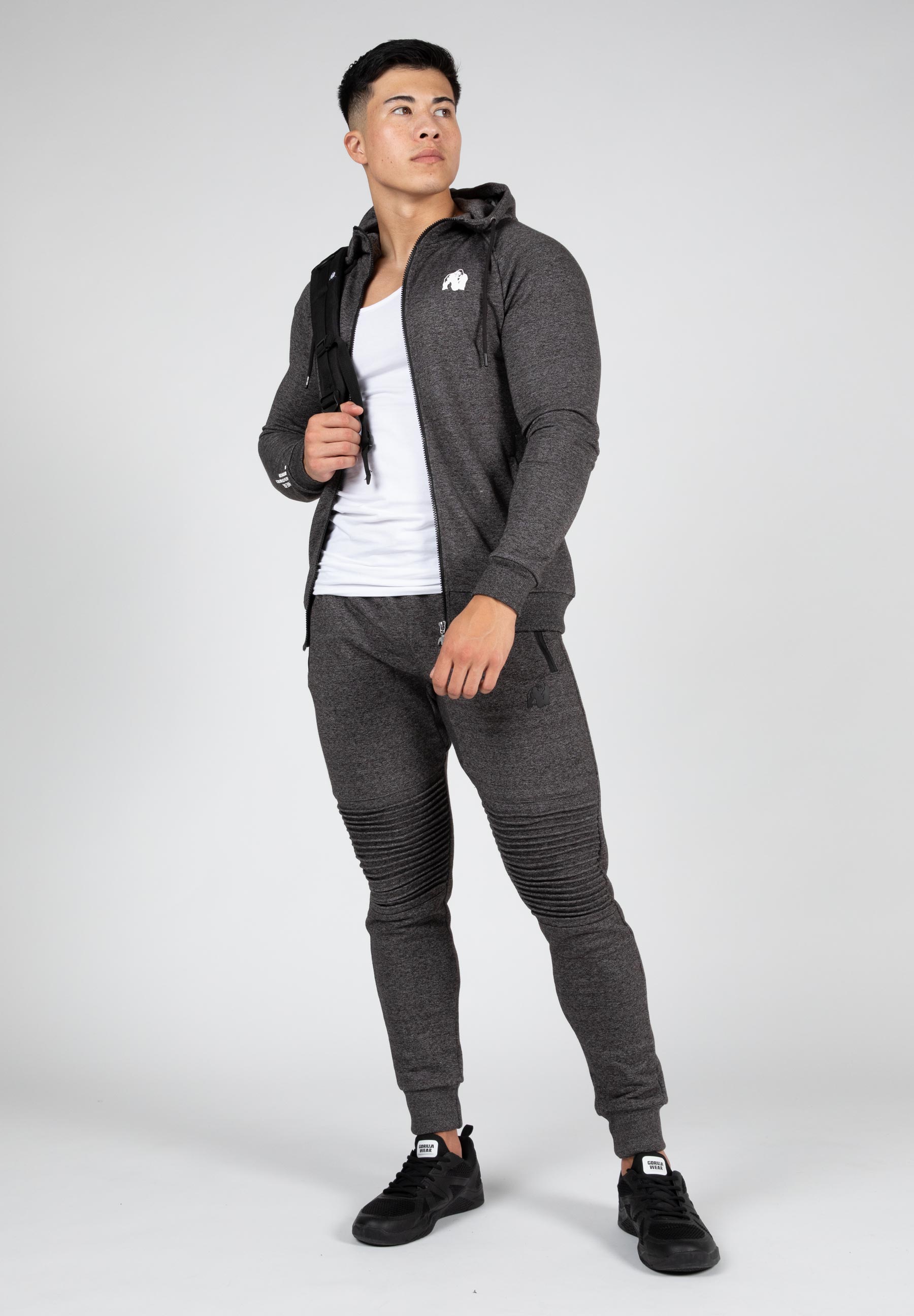 Payette Zipped Hoodie, grey - 10