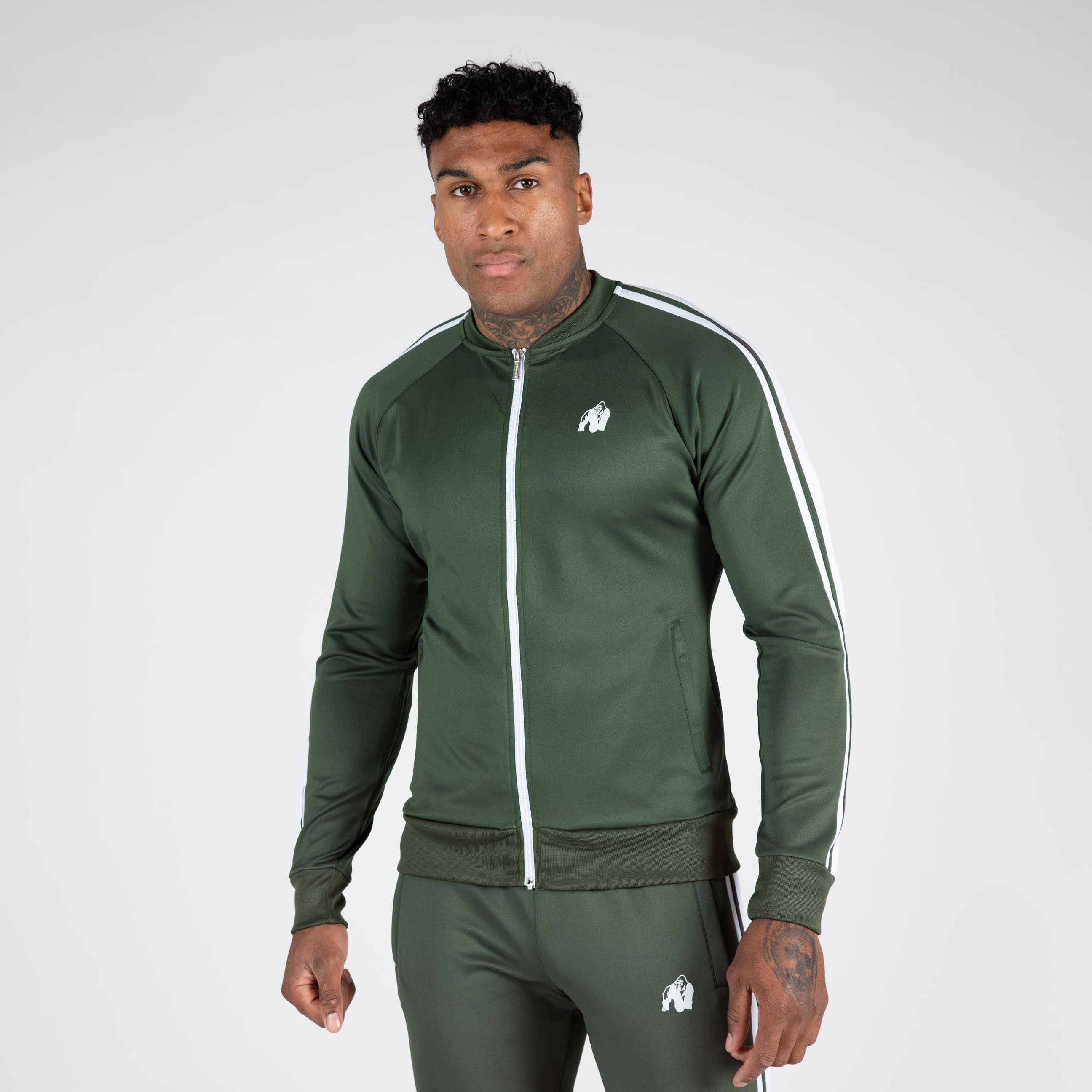 Riverside Track Jacket, green