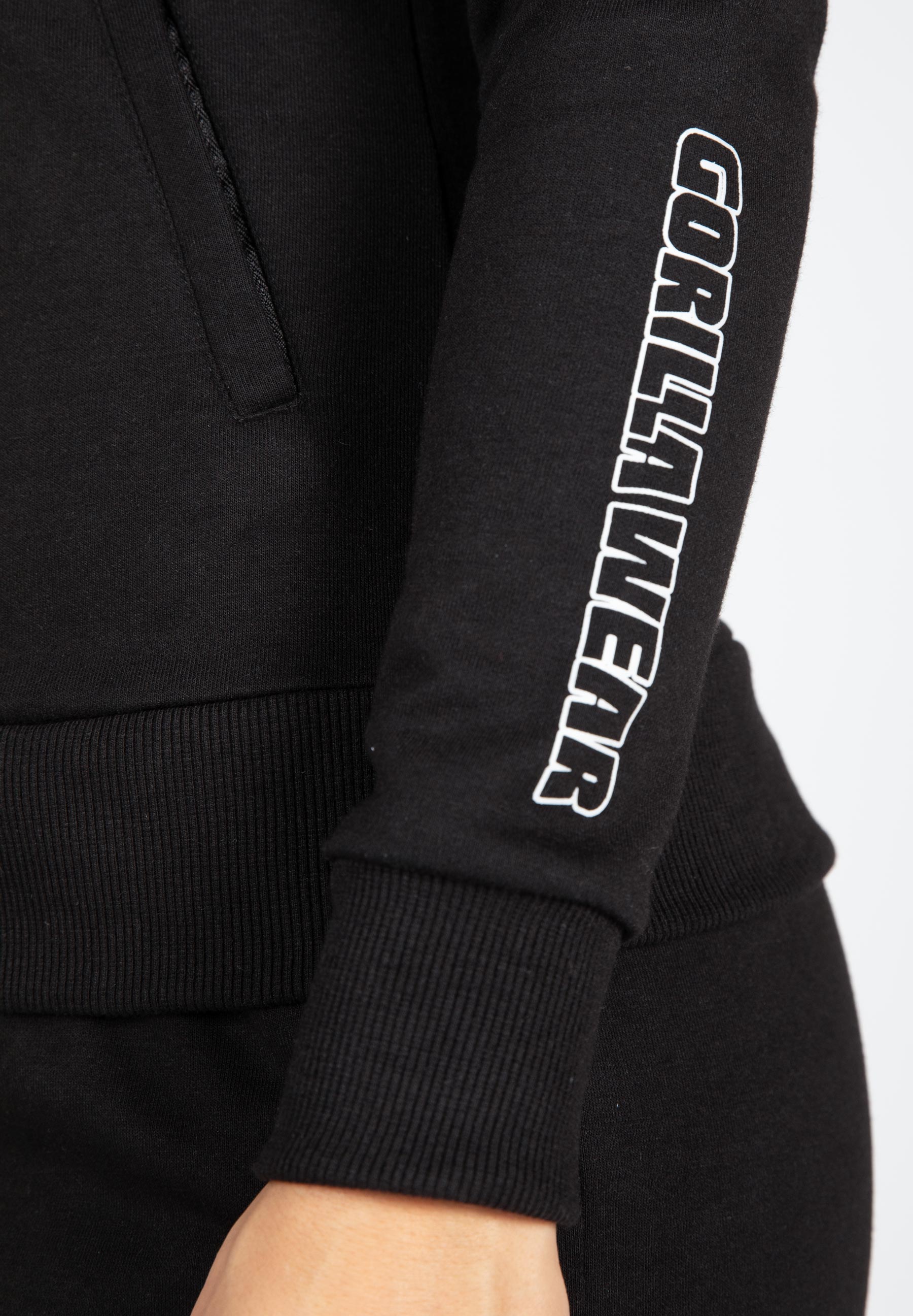 Marion Zipped Hoodie, black - 6
