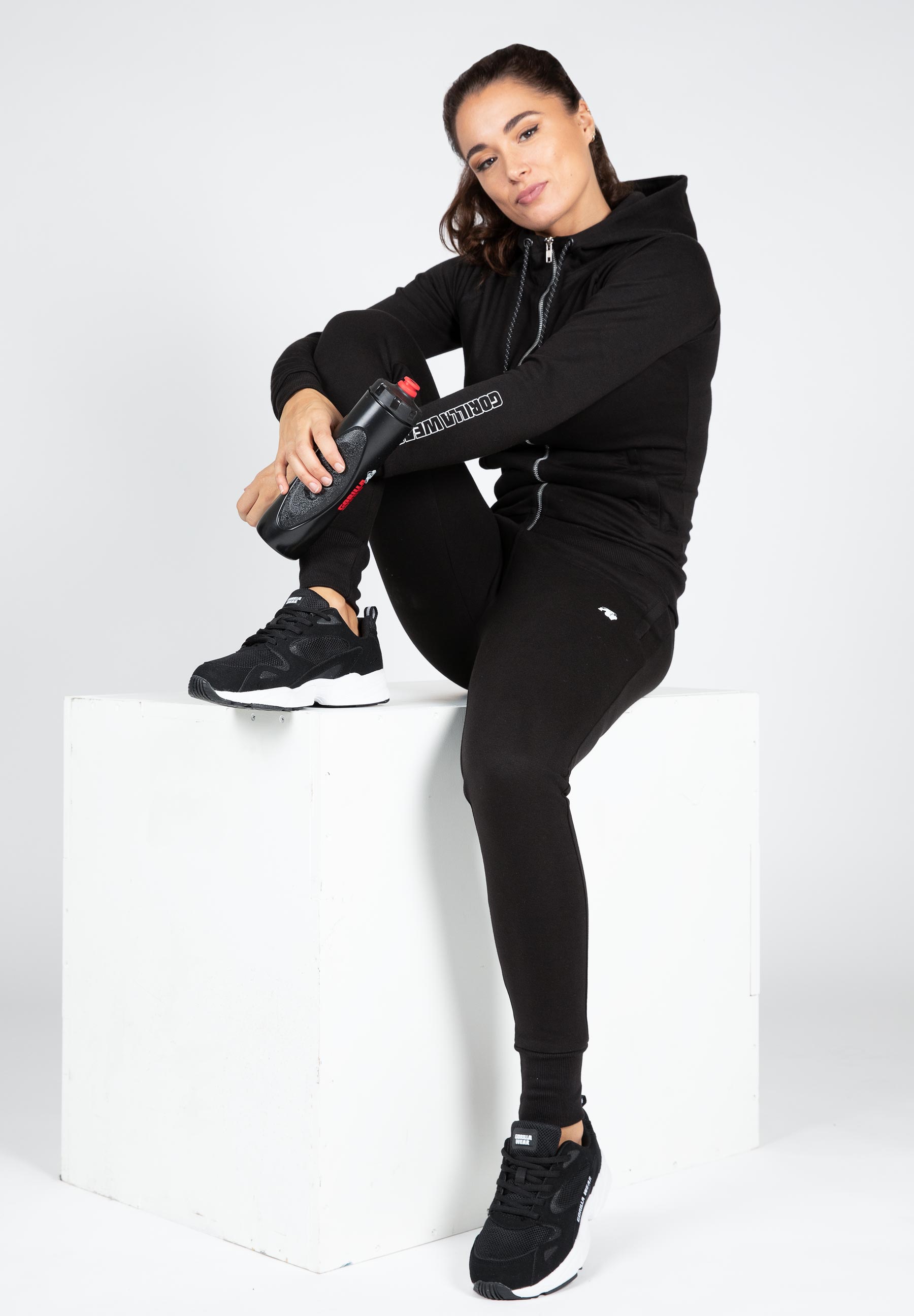 Marion Zipped Hoodie, black - 9