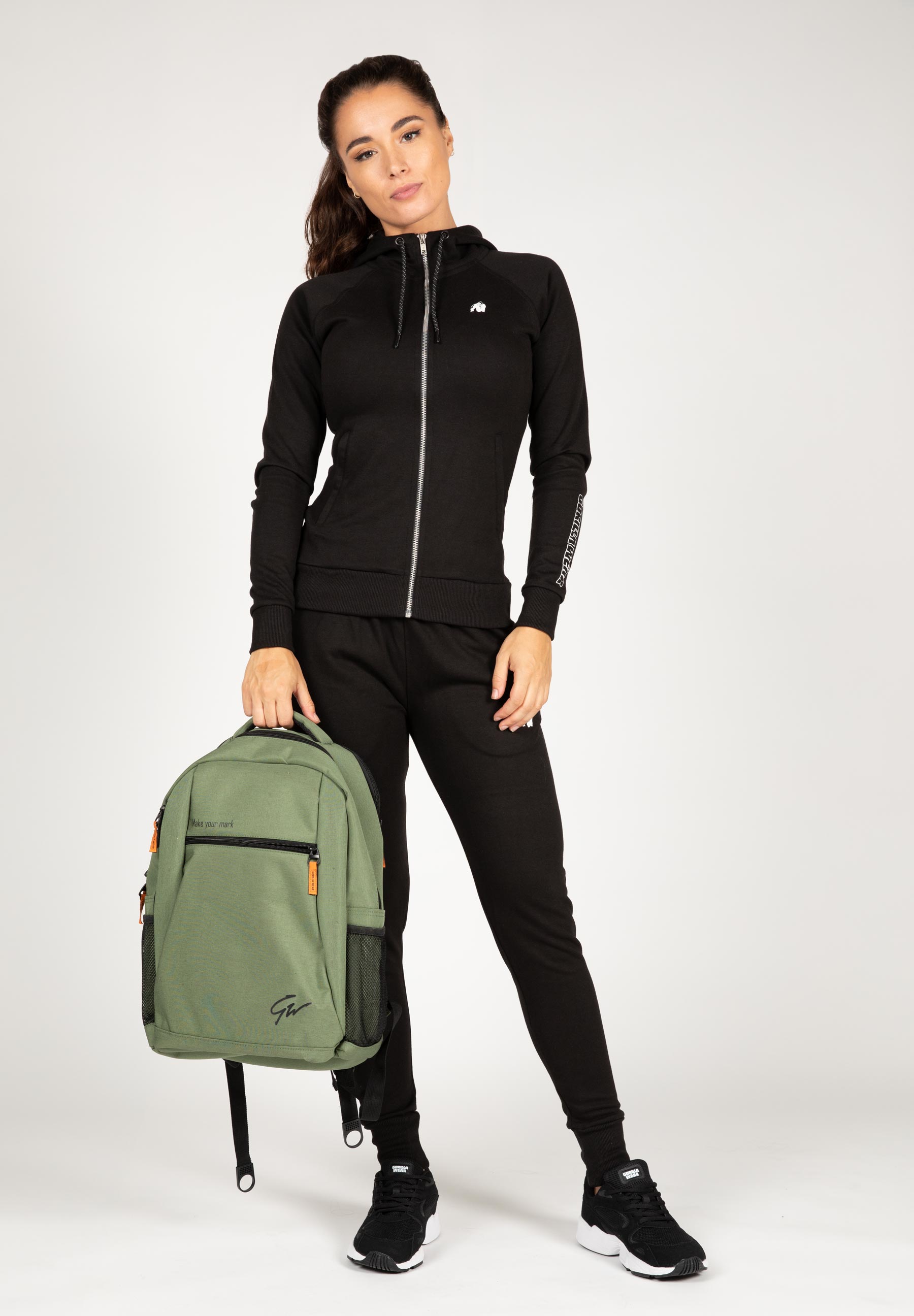 Marion Zipped Hoodie, black - 7