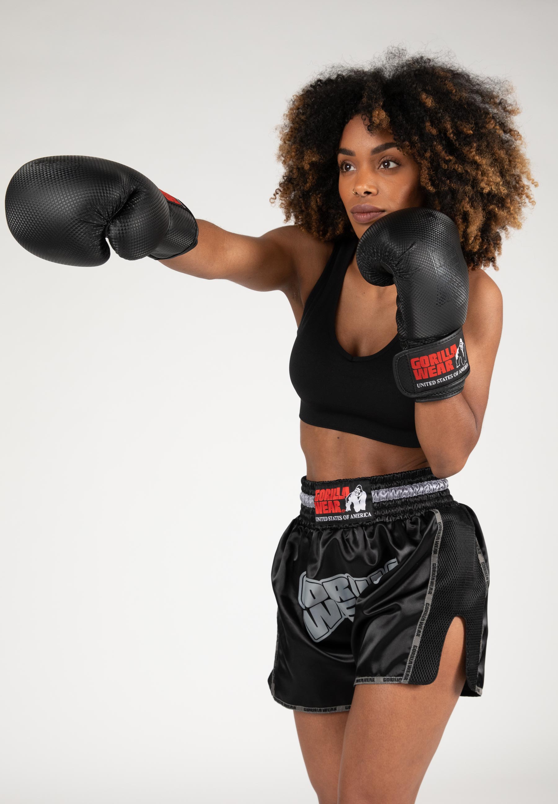Piru Muay Thai Shorts, black - 5