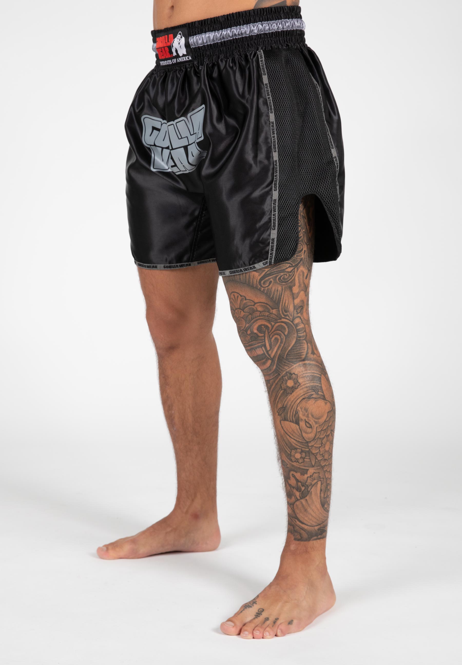 Piru Muay Thai Shorts, black - 6