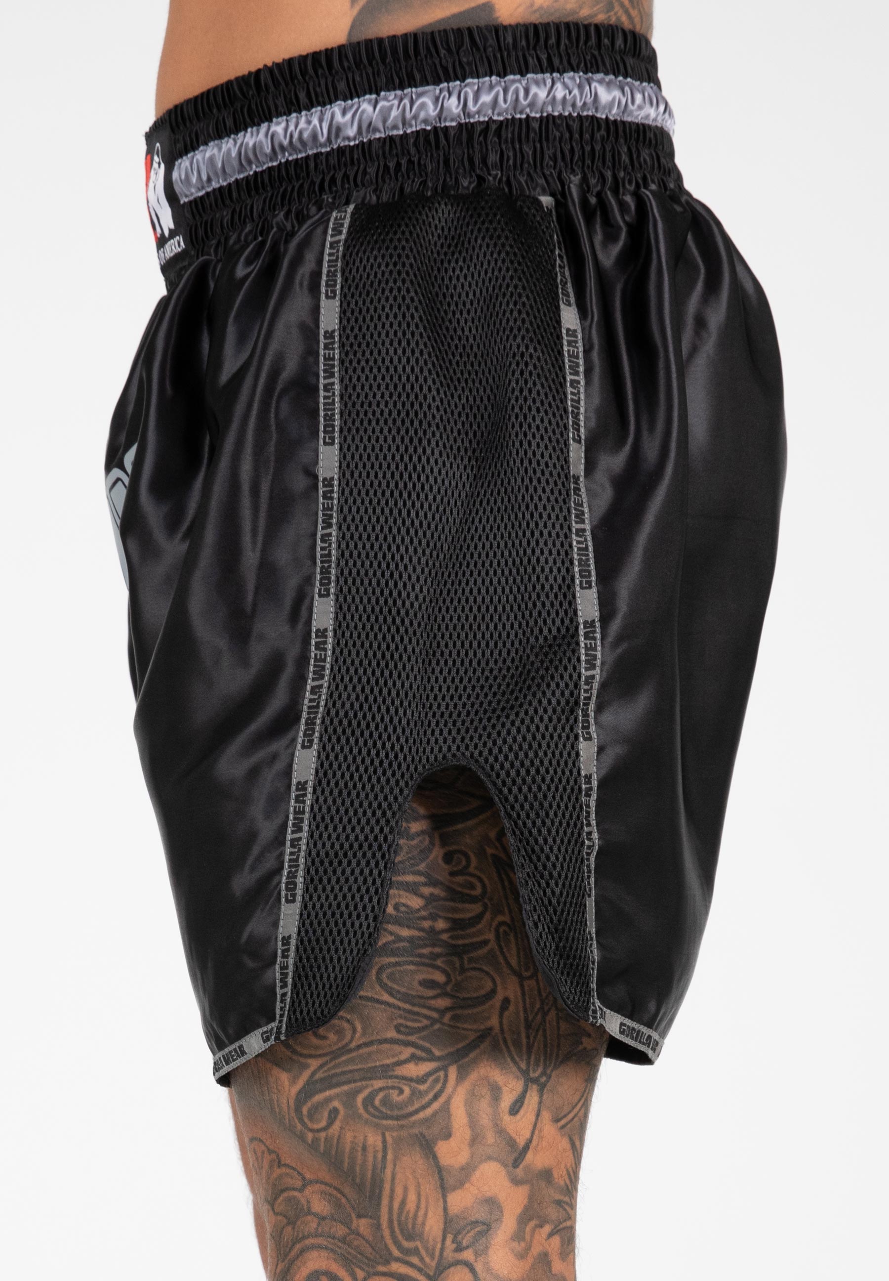Piru Muay Thai Shorts, black - 13