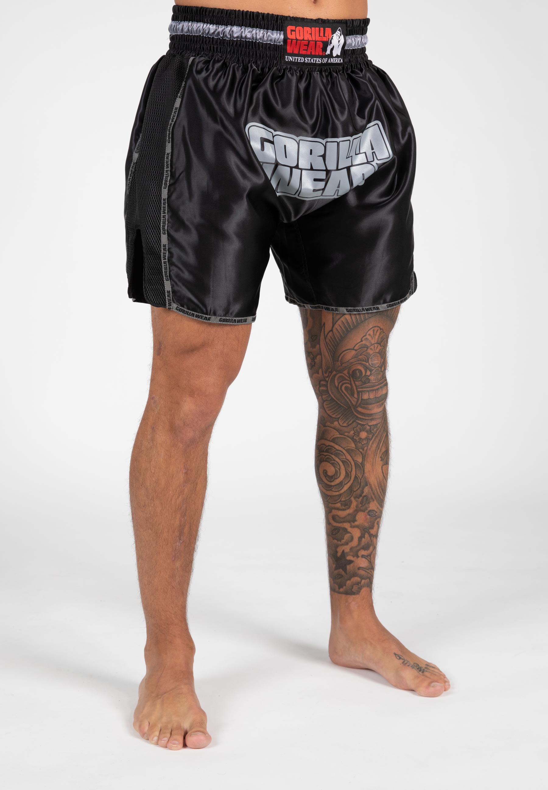 Piru Muay Thai Shorts, black - 4