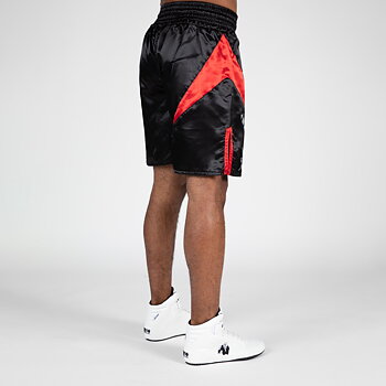Hornell Boxing Shorts, black/red