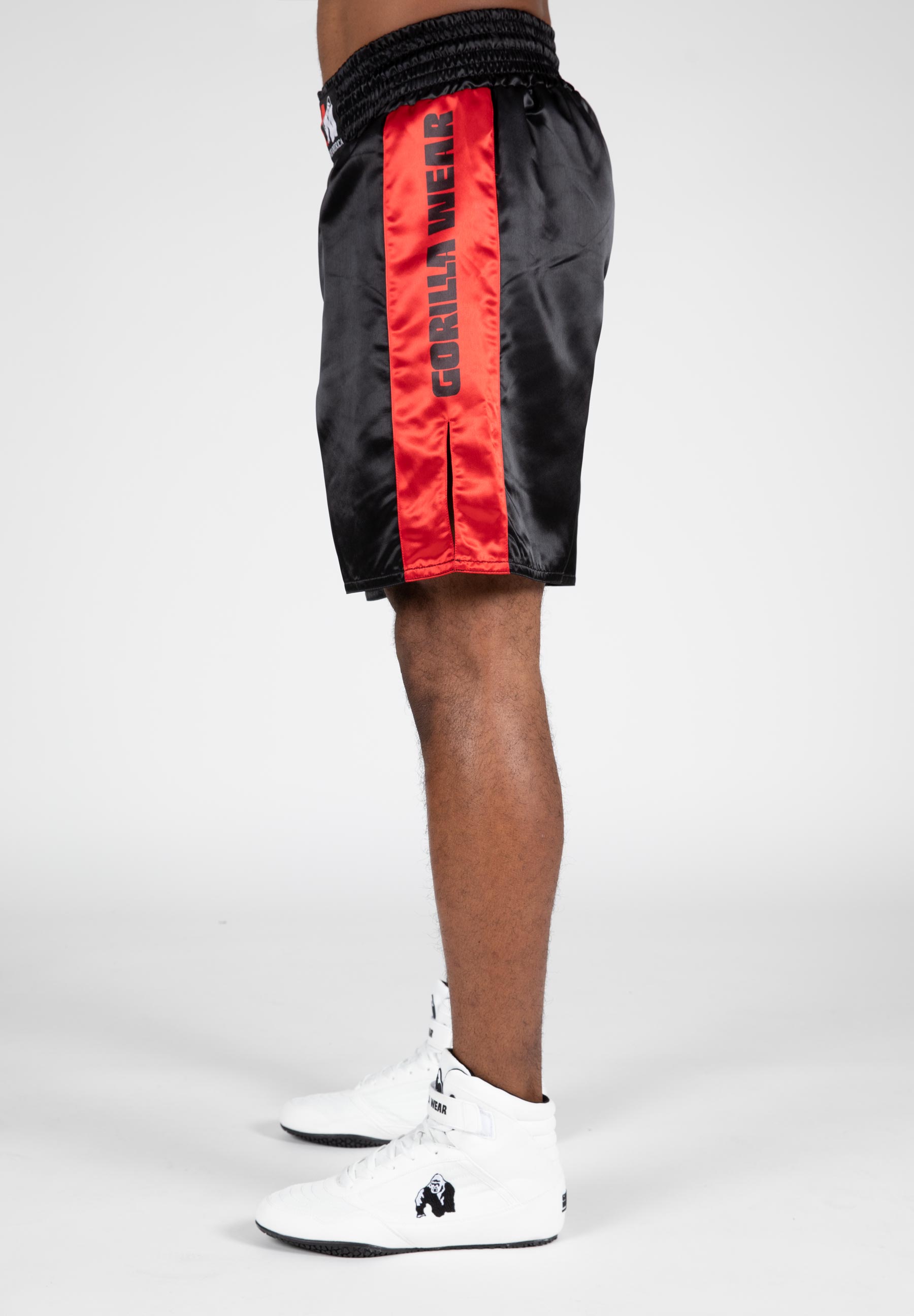 Hornell Boxing Shorts, black/red - 12
