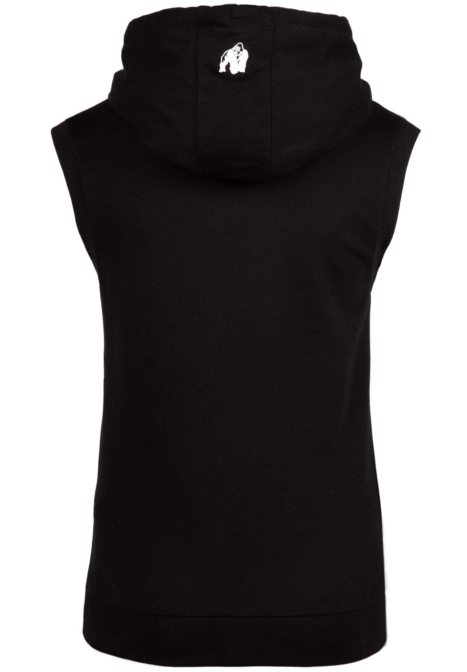 Virginia Sleeveless Hoodie, black - 6