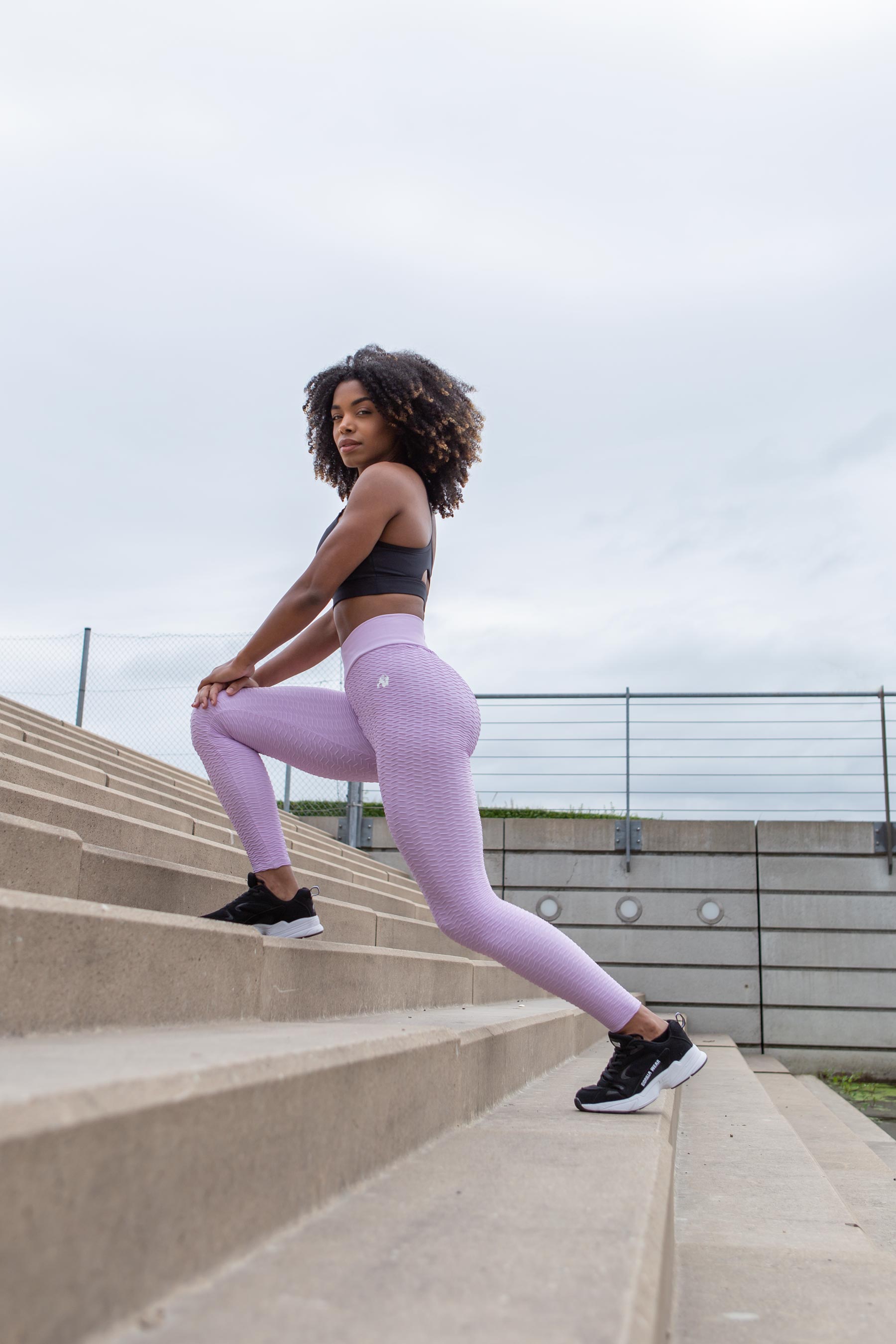 Dorris Leggings, violet - 14