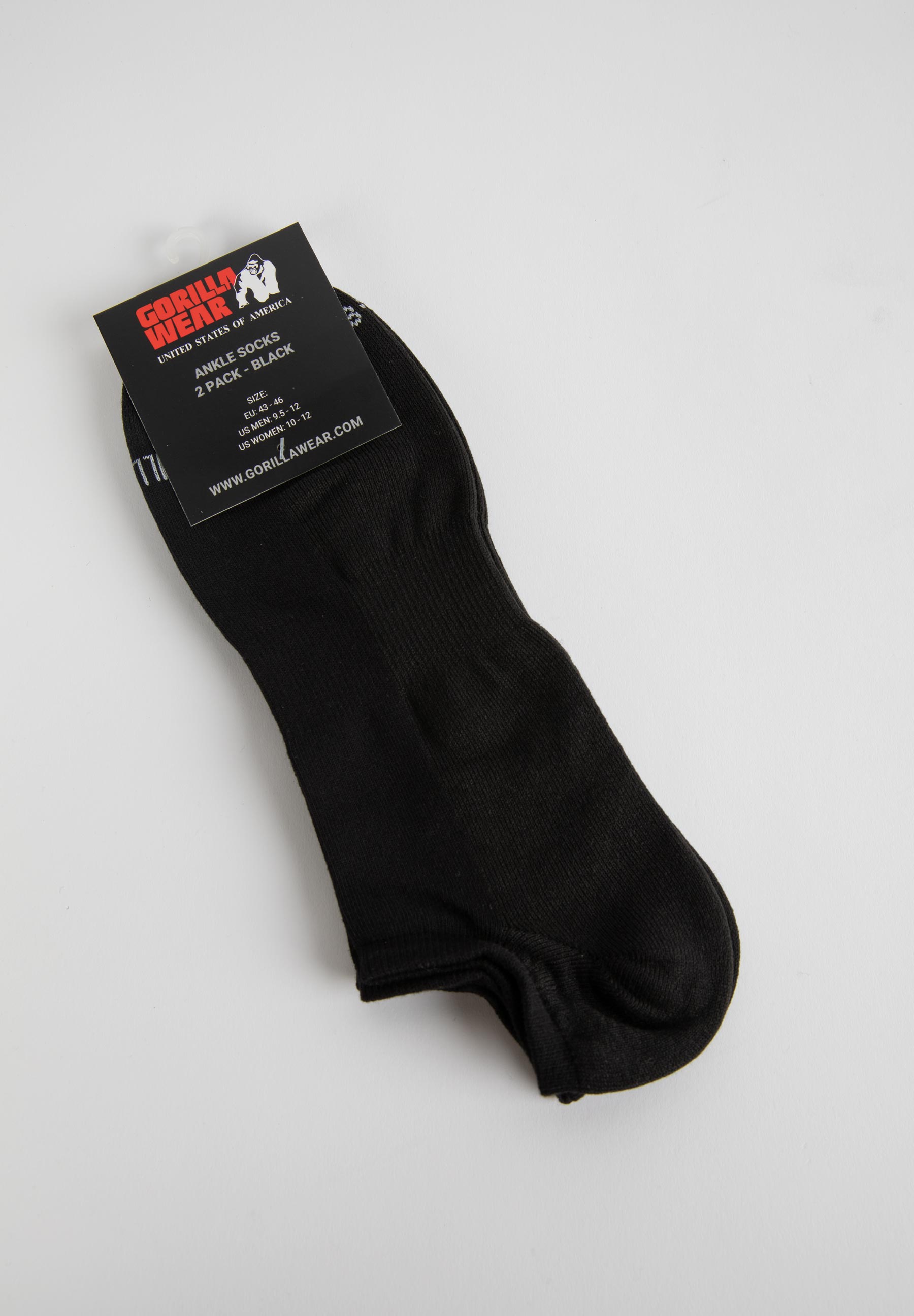 Ankle Socks 2-Pack, black - 3