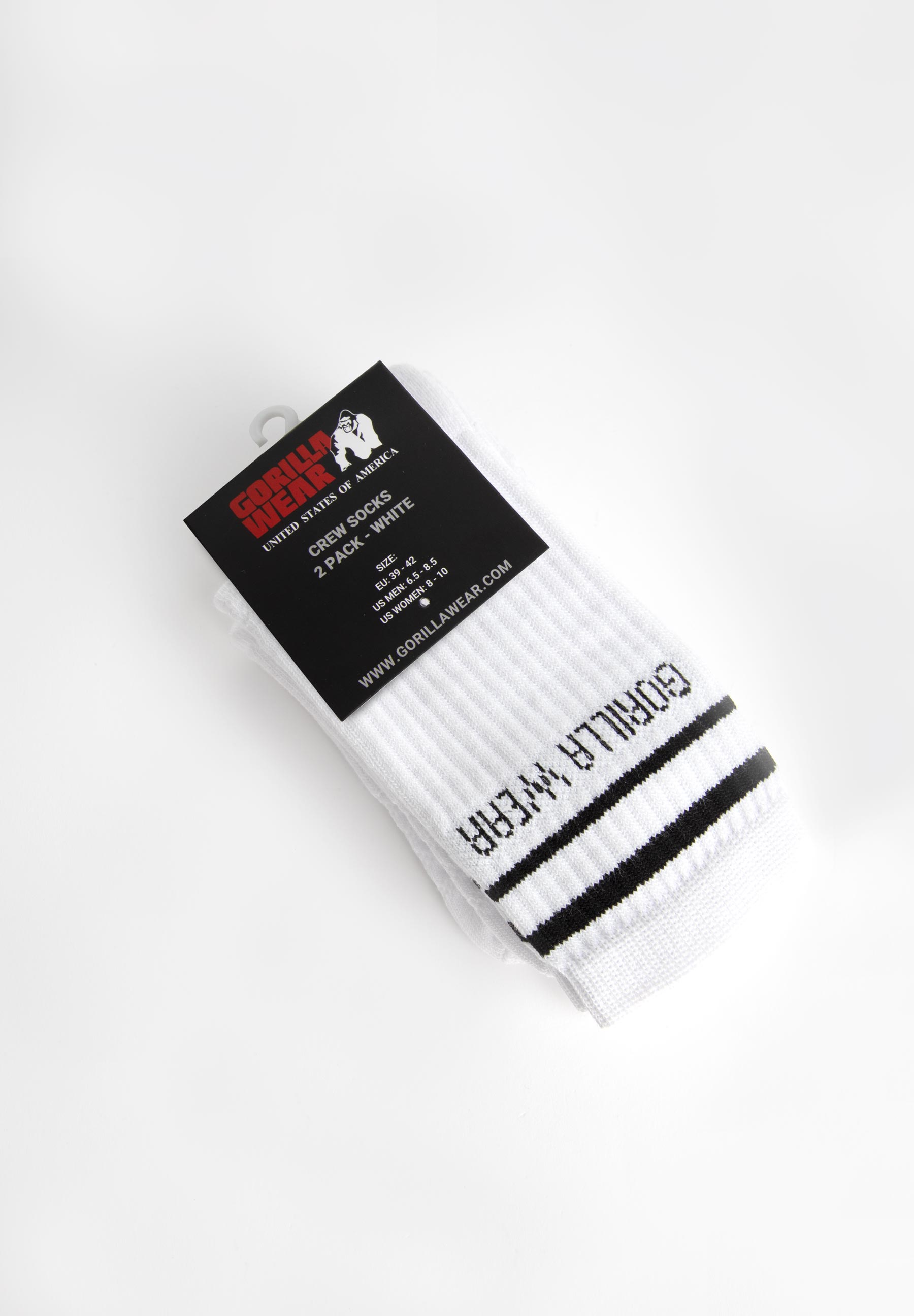Crew Socks 2-Pack, white - 4