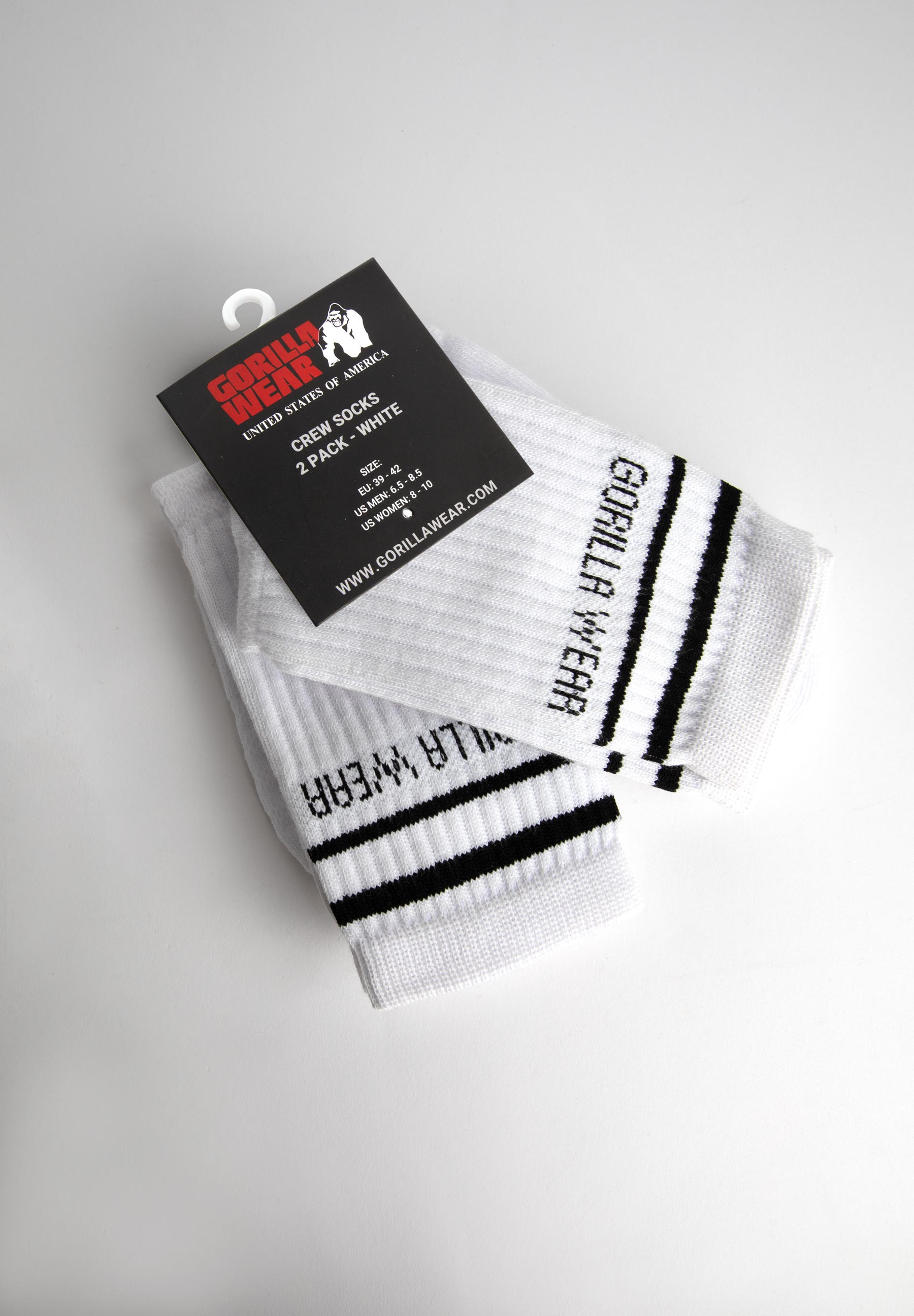 Crew Socks 2-Pack, white - 5