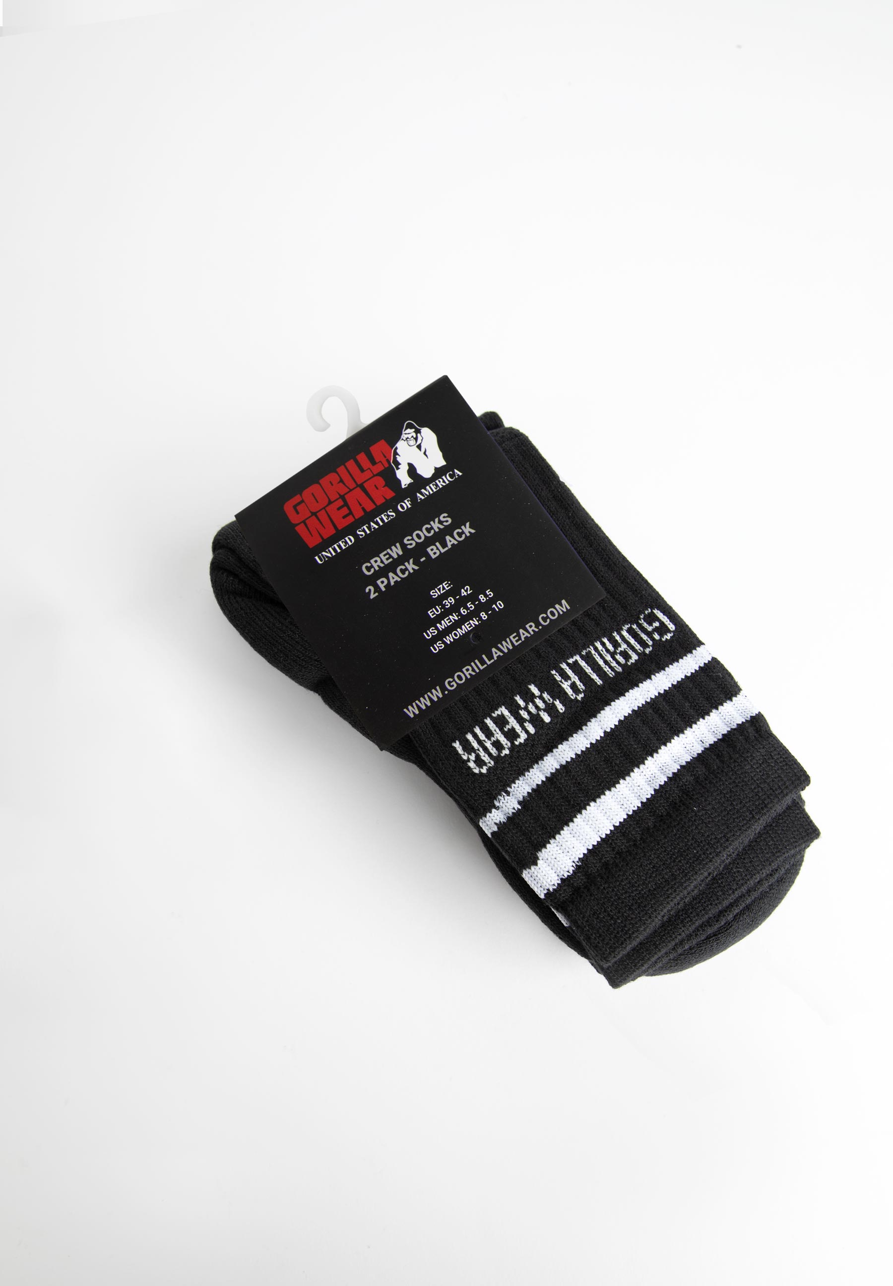 Crew Socks 2-Pack, black - 4