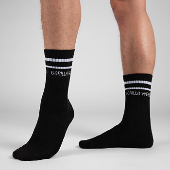 Crew Socks 2-Pack, black