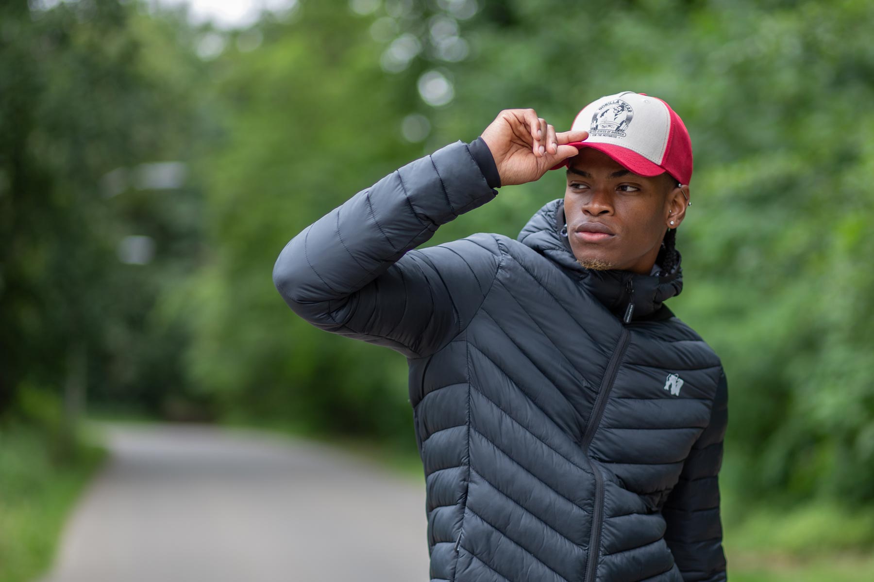 Buckley Cap, red/beige - 6