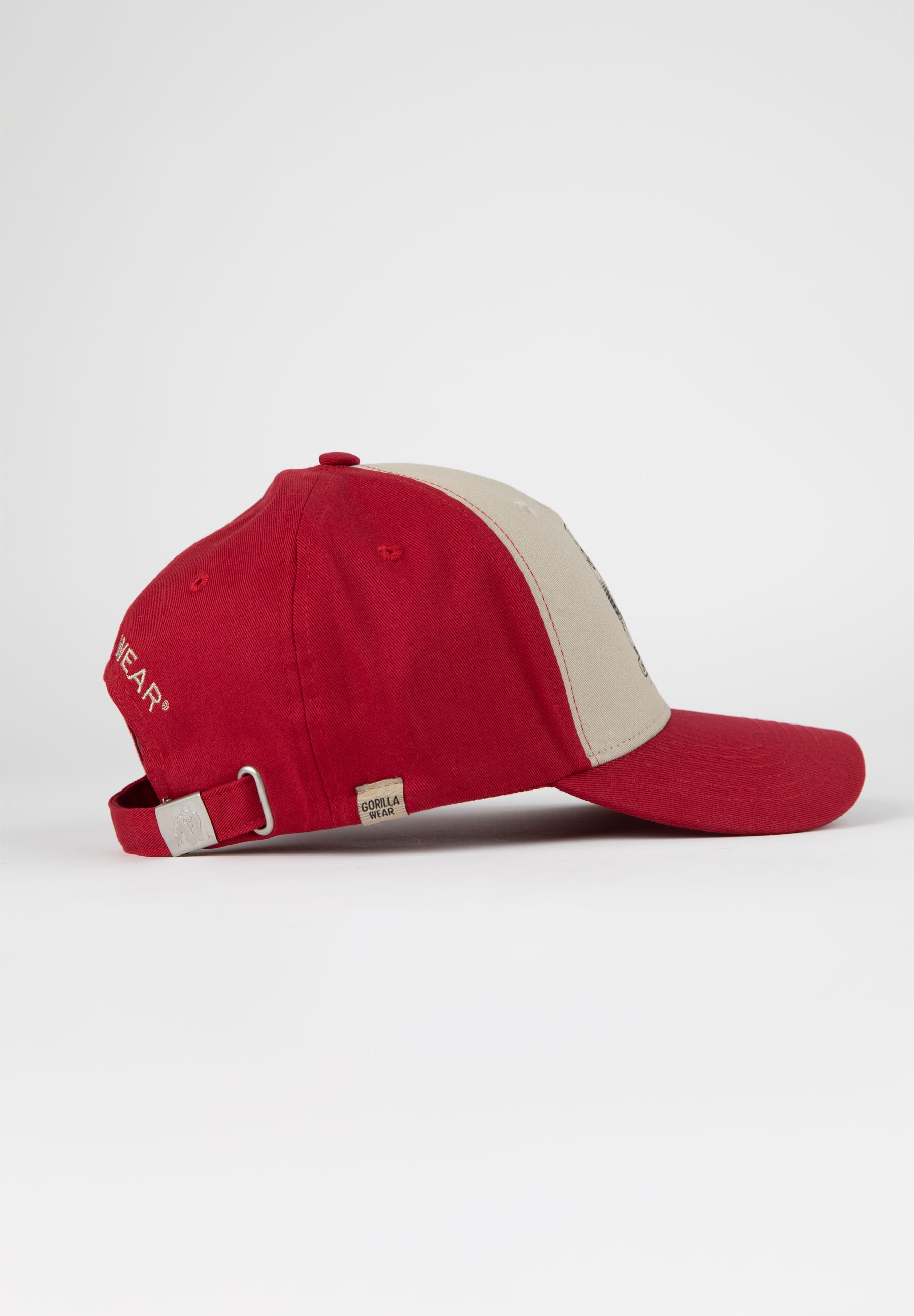 Buckley Cap, red/beige - 3