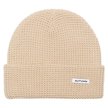 Autumn Beanie - Waffle Natural