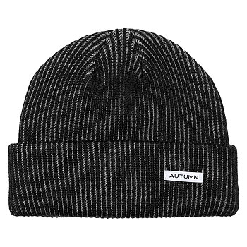 Autumn Beanie - Cord Black
