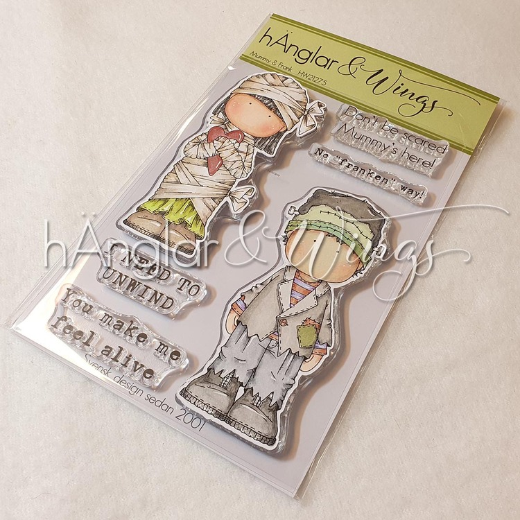 HW  Clear Stamps -Mummy & Frank