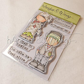 HW  Clear Stamps -Mummy & Frank