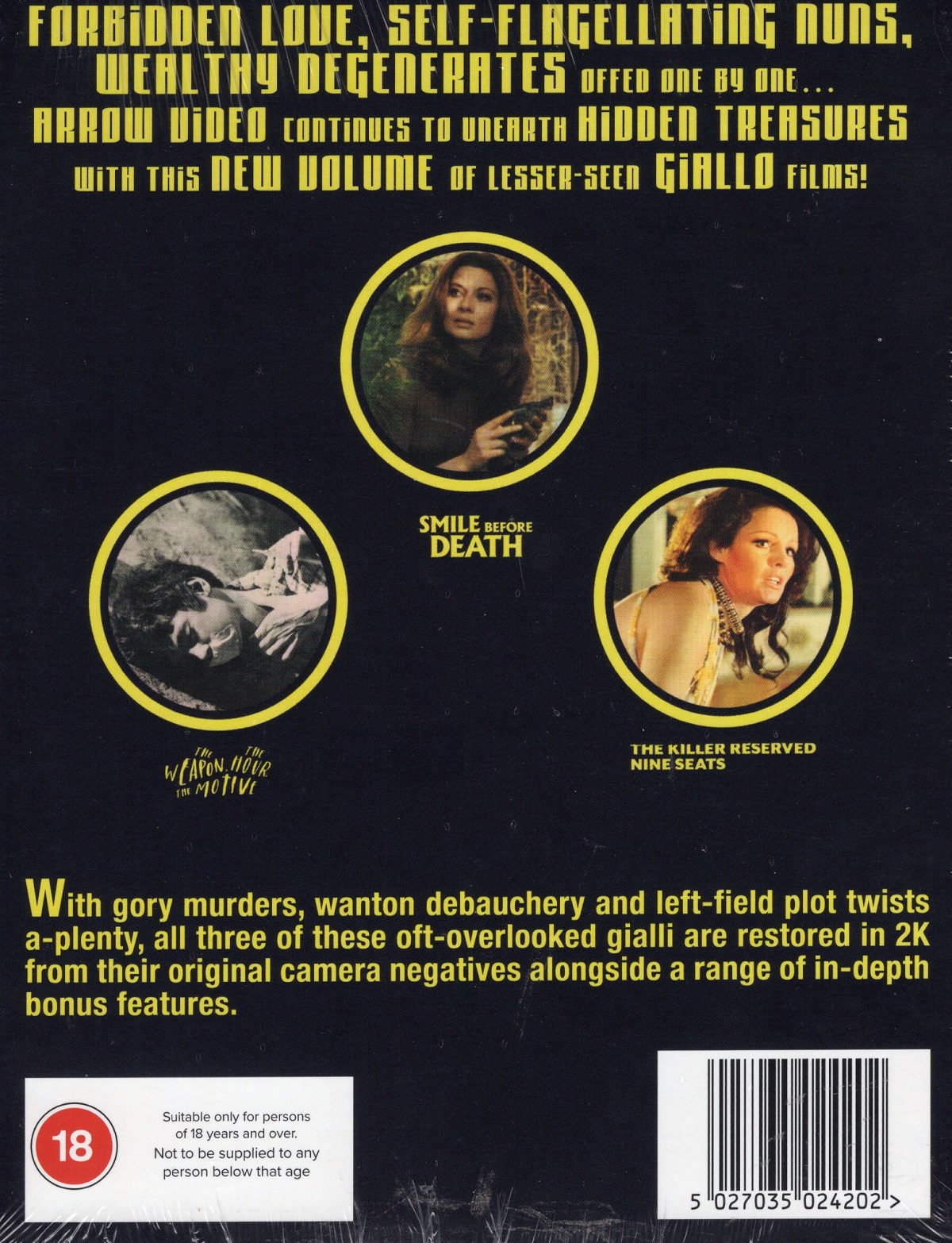 Giallo Essentials - Black Edition (ej svensk text) (Blu-ray) - 2