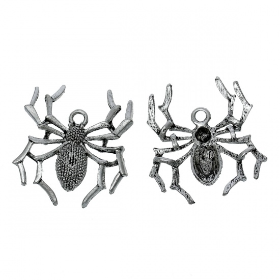 Berlock -    Spindel silver - 2