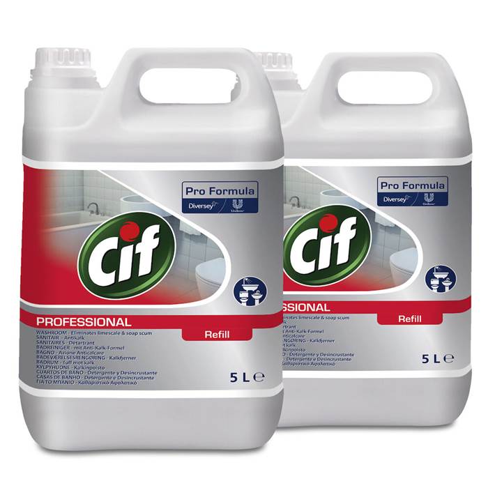 Badrumsrent Cif Pro 2in1 5L - 3
